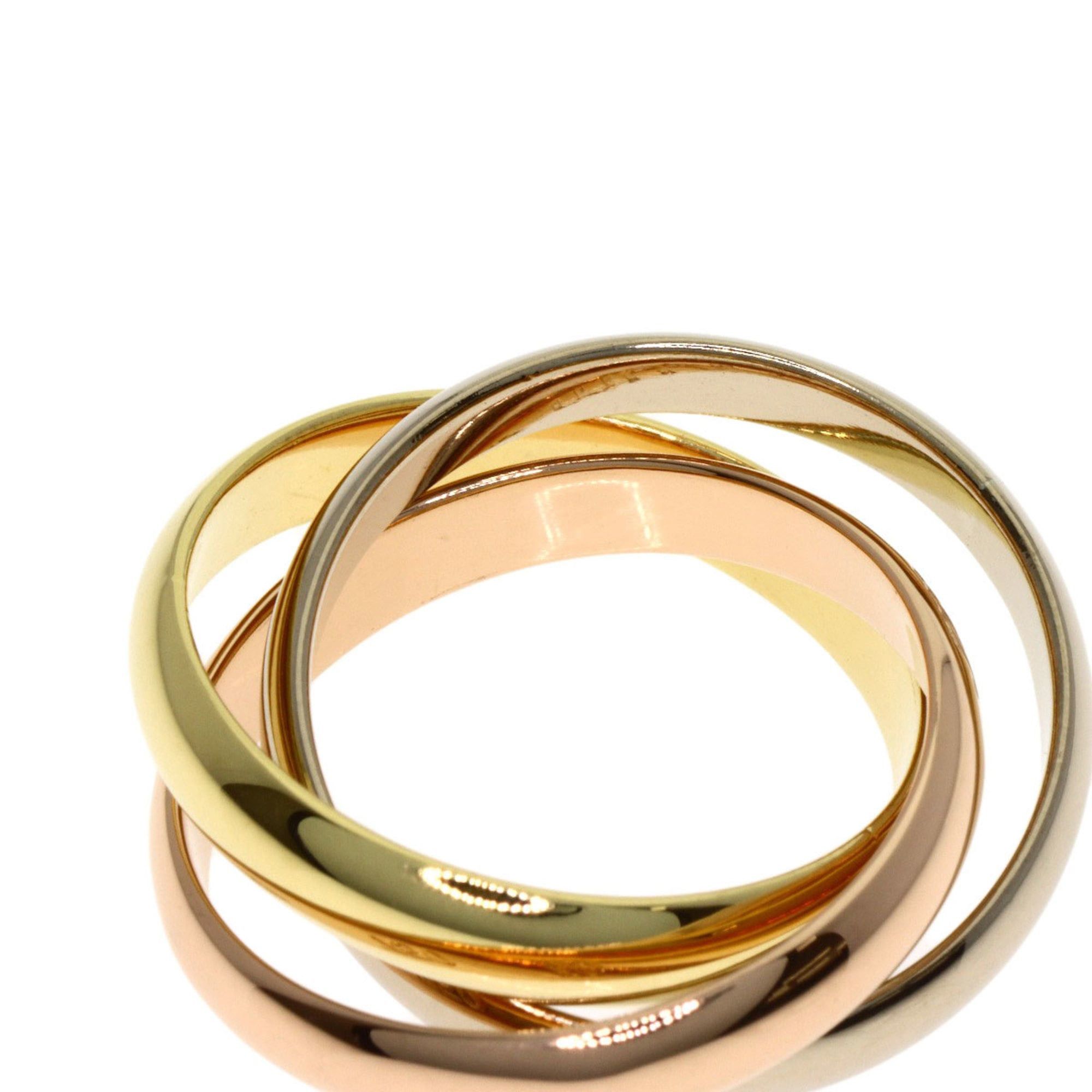 Cartier Cartier Trinity #50 Ring - 18K Yellow Gold/18K Pink White Gold Women's CARTIER Size ONE SIZE - 8 Thumbnail