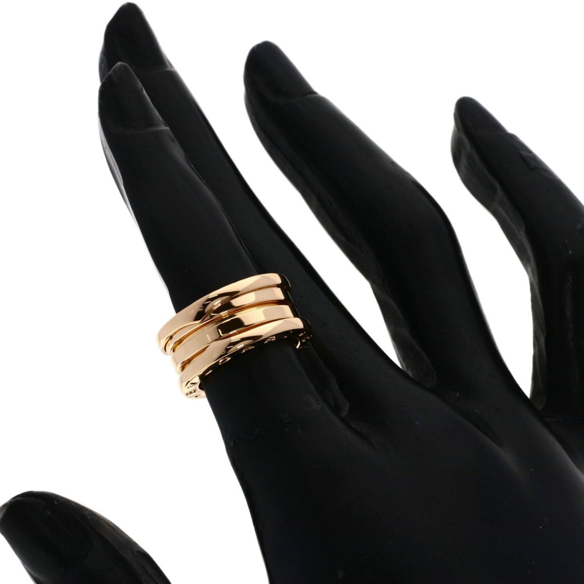 Bvlgari BVLGARI B-zero1 2-band ring #47, 18K pink gold, women's. Size ONE SIZE - 5 Thumbnail