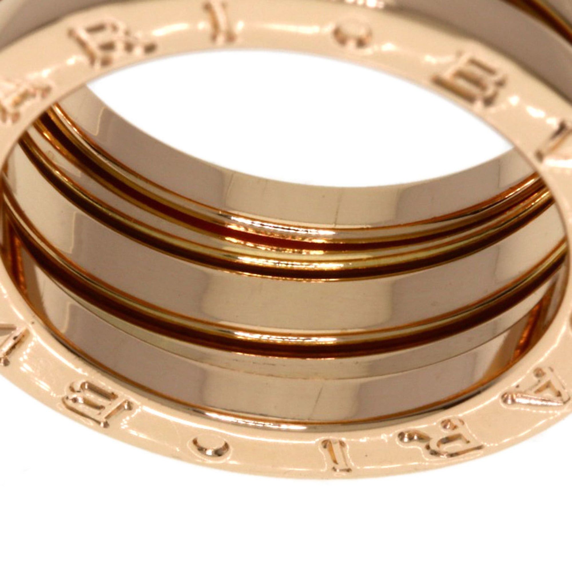 Bvlgari BVLGARI B-zero1 2-band ring #47, 18K pink gold, women's. Size ONE SIZE - 8 Thumbnail