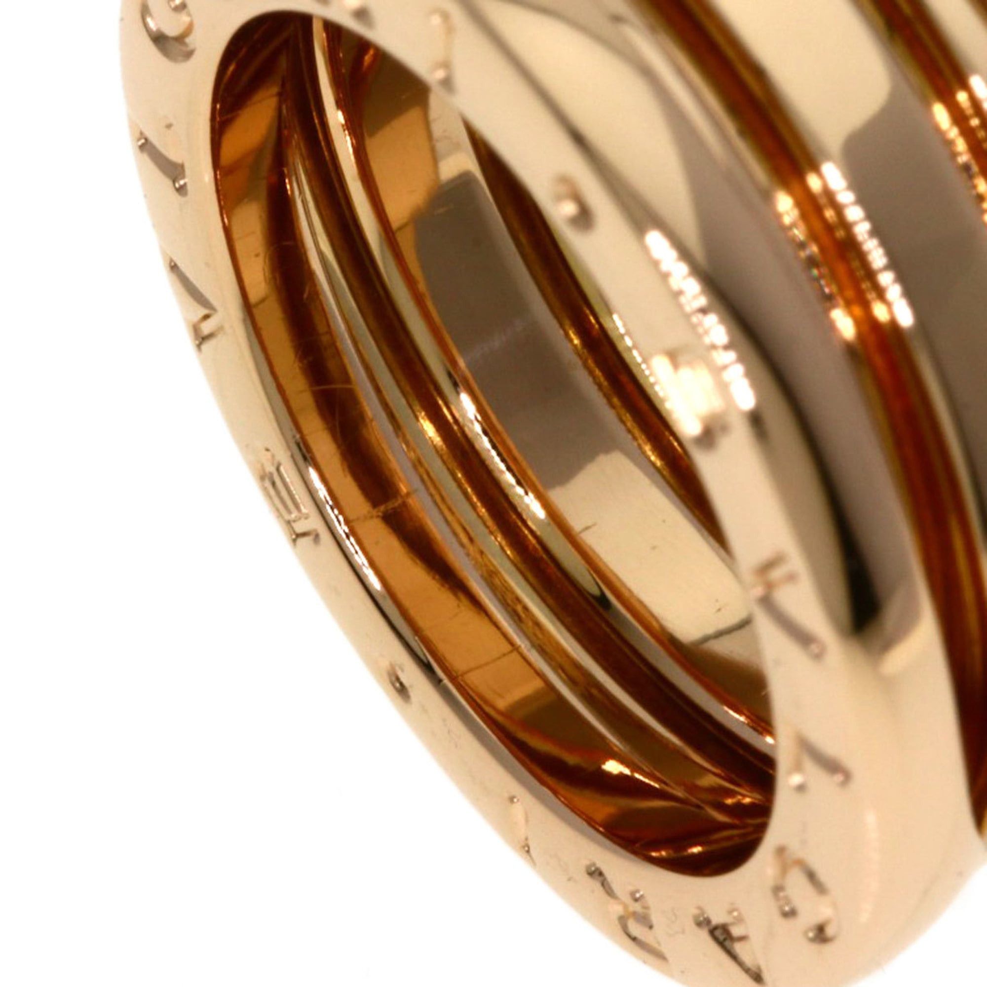 Bvlgari BVLGARI B-zero1 2-band ring #47, 18K pink gold, women's. Size ONE SIZE - 6 Thumbnail