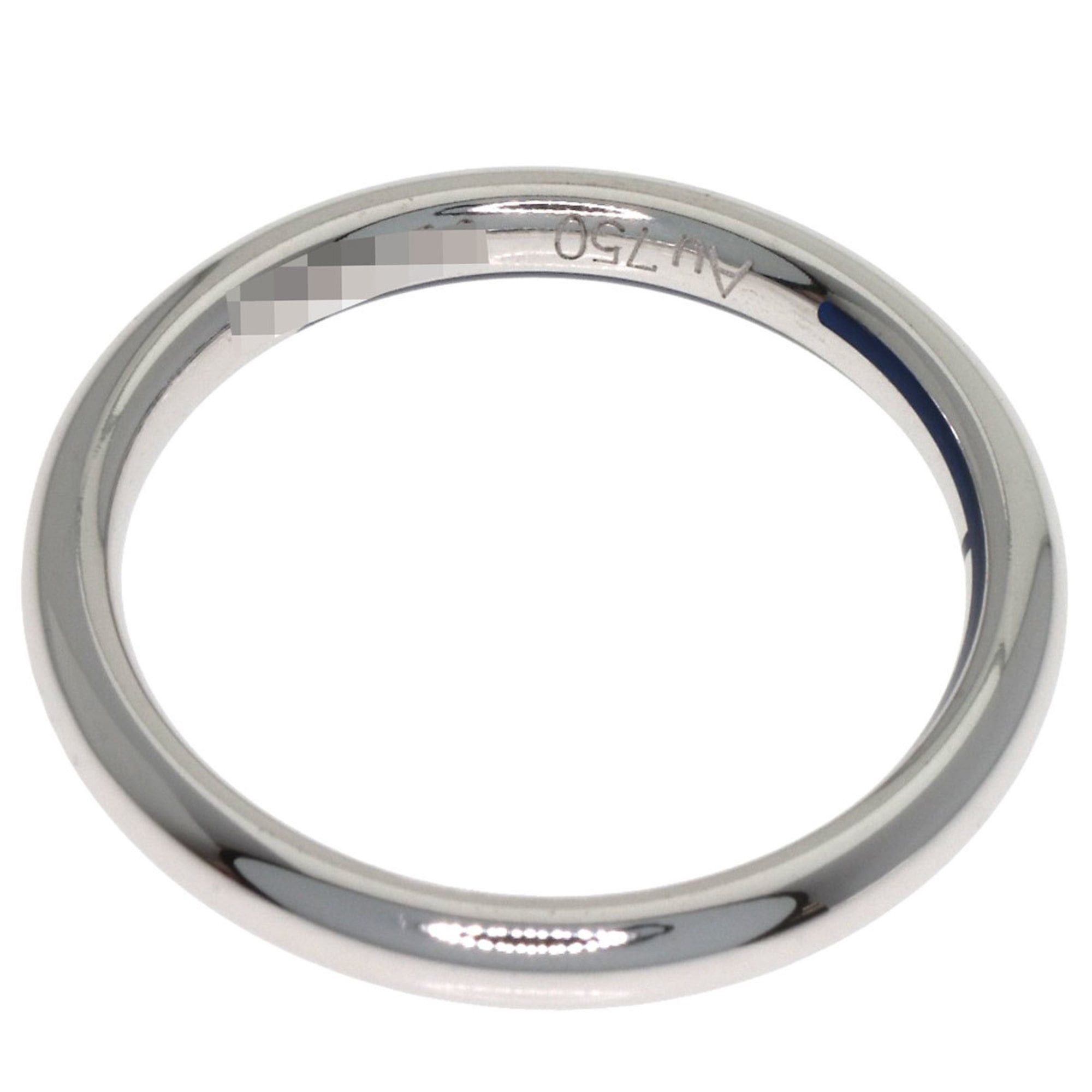 Hermes Hermes Wedding Ring #48, 18K White Gold, Women's Size ONE SIZE - 5 Thumbnail