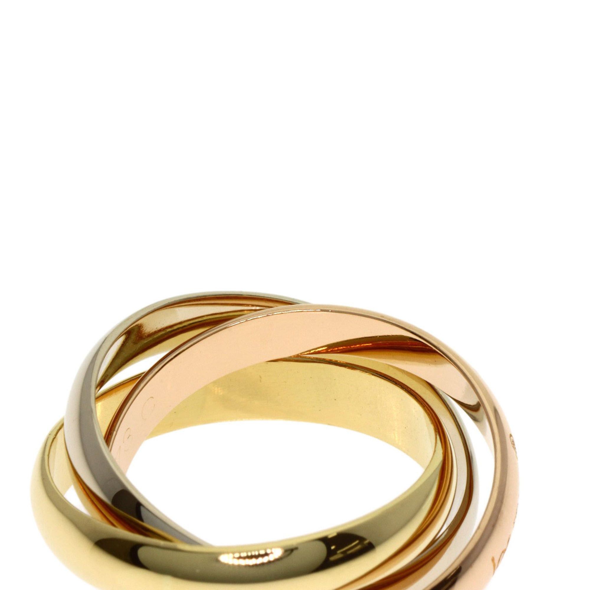 Cartier Cartier Trinity #48 Ring - 18K Yellow Gold/18K Pink White Gold Women's CARTIER Size ONE SIZE - 7 Thumbnail