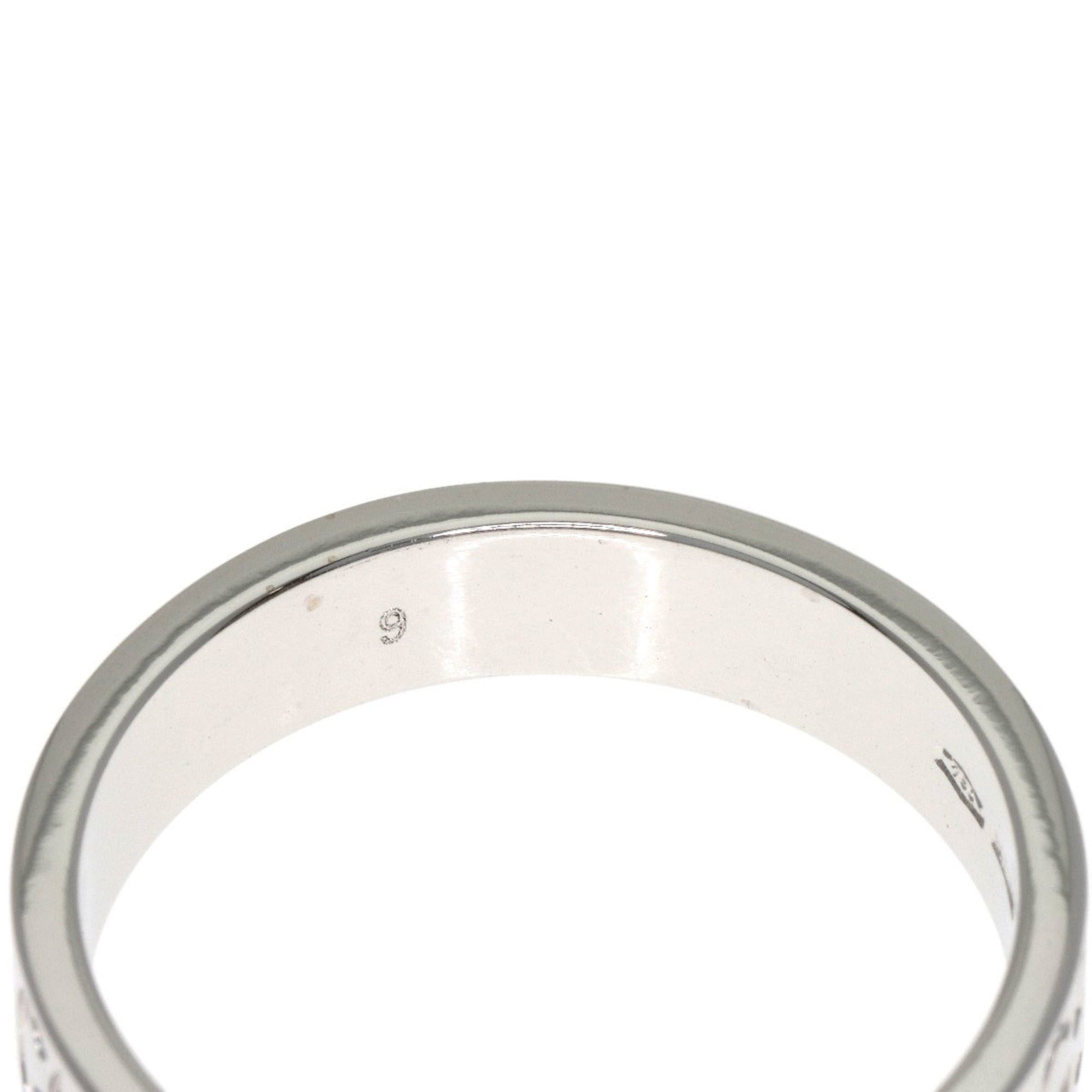 Gucci Gucci Icon #9 Ring, 18K White Gold, Women's GUCCI Size ONE SIZE - 5 Thumbnail