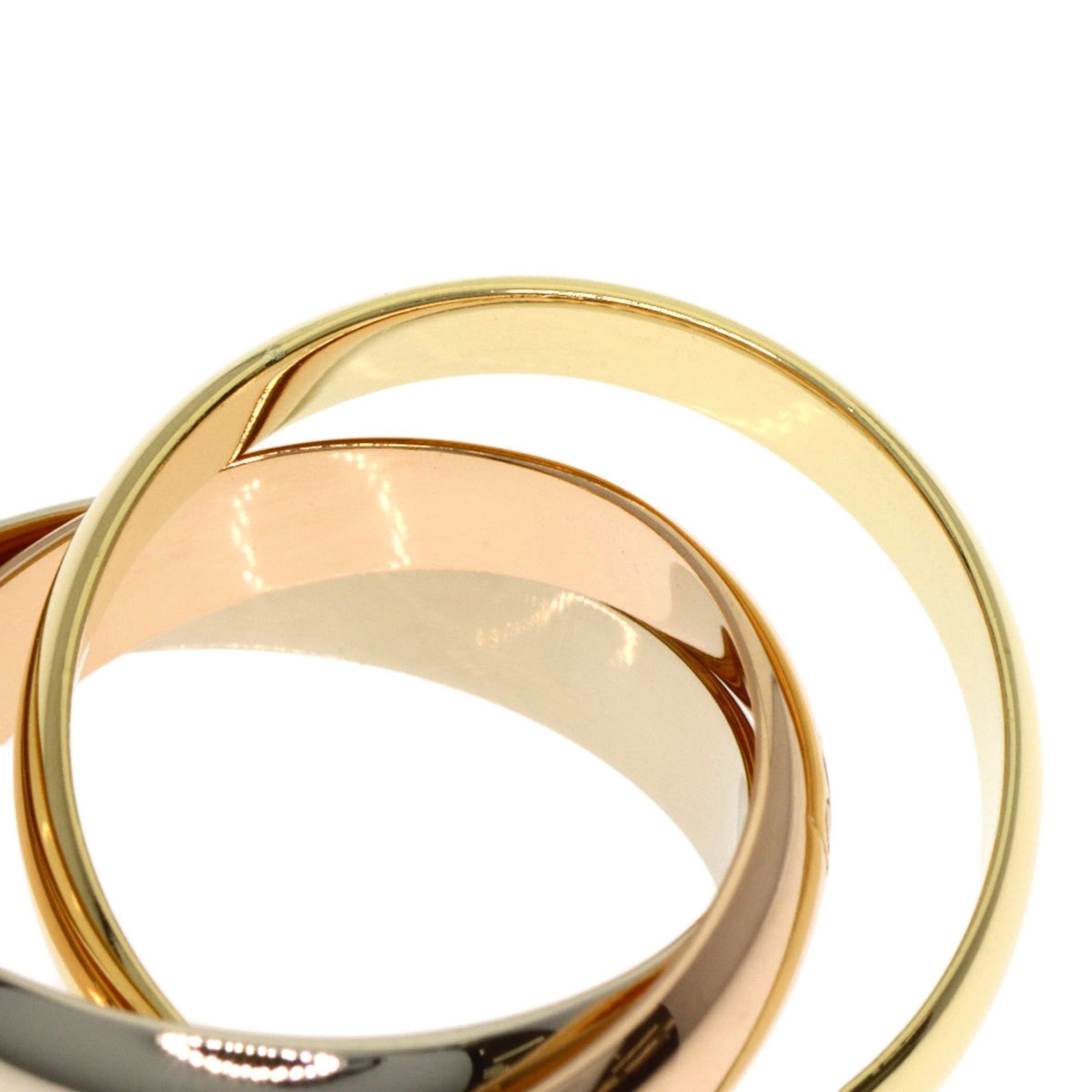Cartier Cartier Trinity #47 Ring - 18K Yellow Gold/18K Pink White Gold Women's CARTIER Size ONE SIZE - 7 Thumbnail