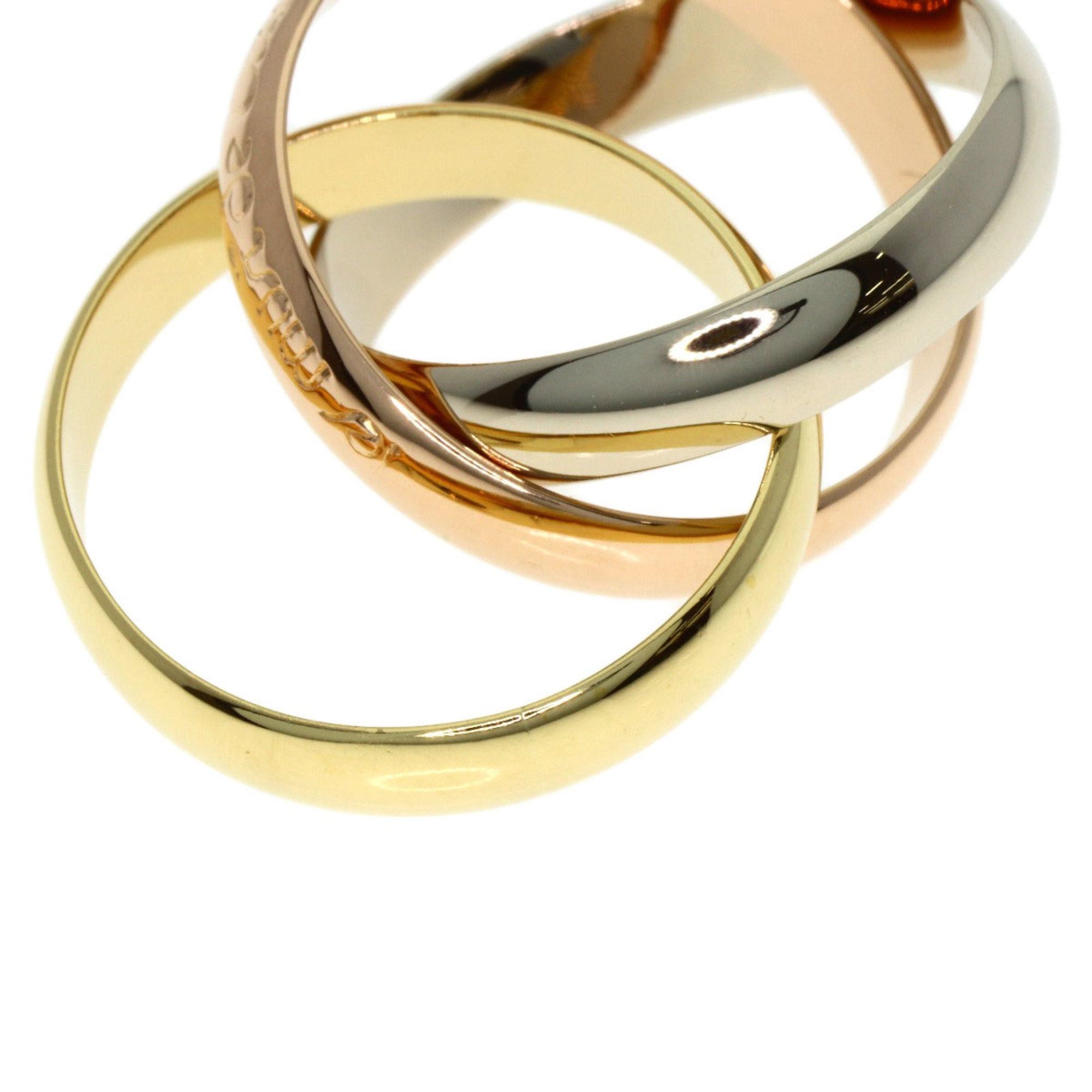Cartier Cartier Trinity #47 Ring - 18K Yellow Gold/18K Pink White Gold Women's CARTIER Size ONE SIZE - 6 Thumbnail
