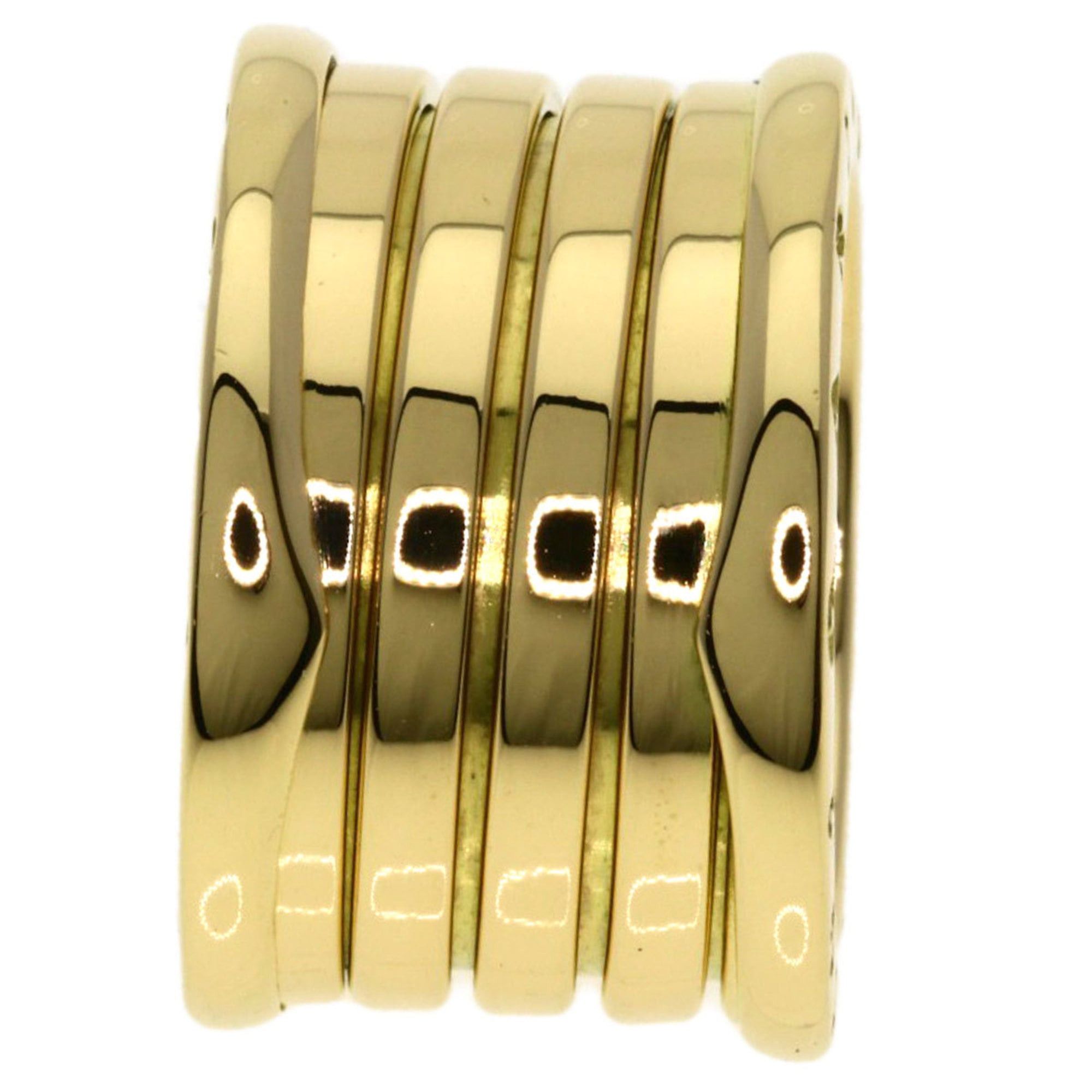 Bvlgari BVLGARI B-zero1 4-band ring #49, 18K yellow gold, women's. Size ONE SIZE - 3 Thumbnail