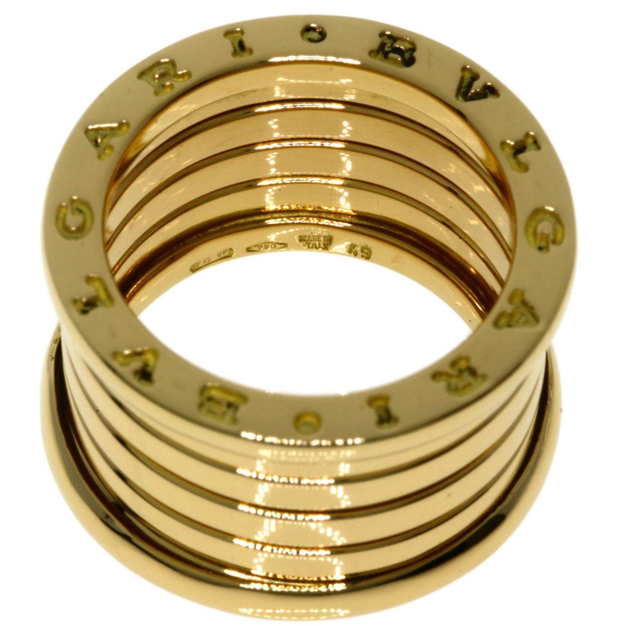 Bvlgari BVLGARI B-zero1 4-band ring #49, 18K yellow gold, women's. Size ONE SIZE - 4 Thumbnail
