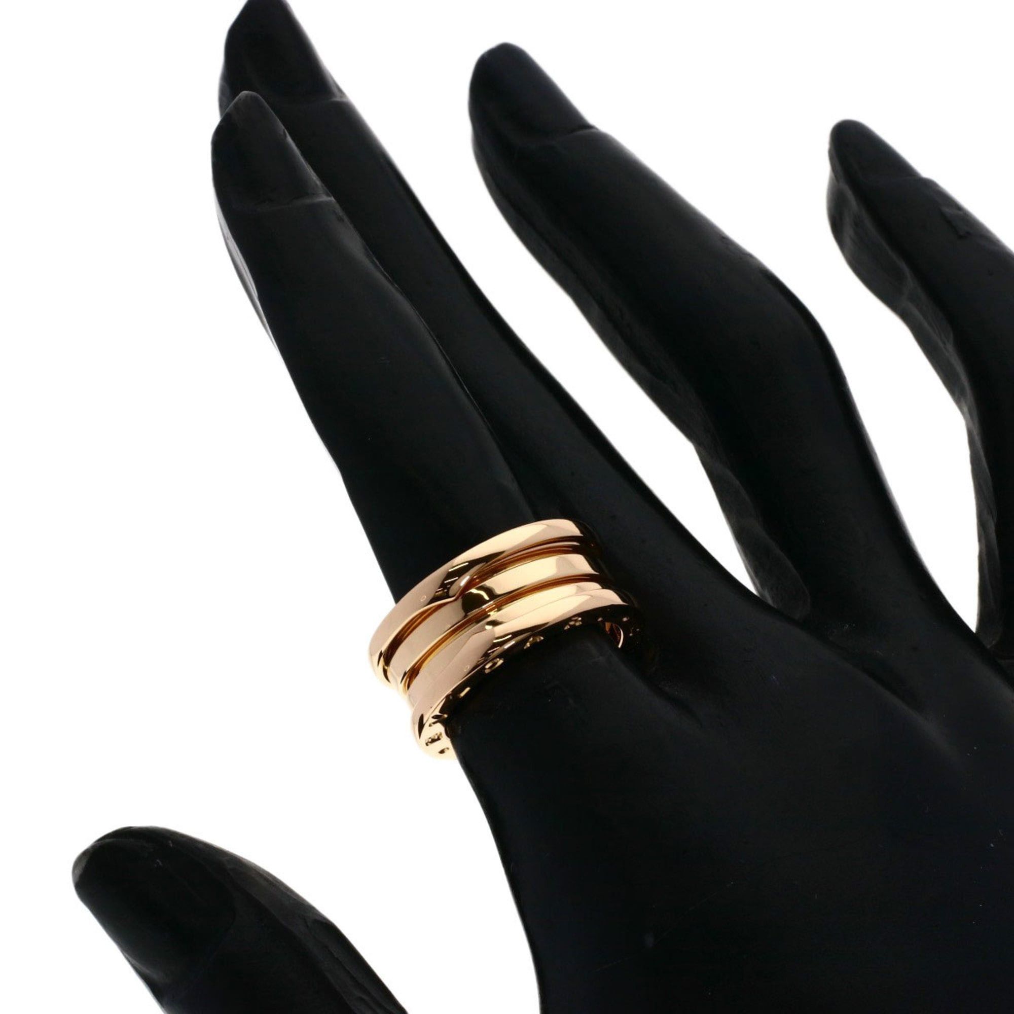 Bvlgari BVLGARI B-zero1 2-band ring #50, 18K pink gold, women's. Size ONE SIZE - 5 Thumbnail
