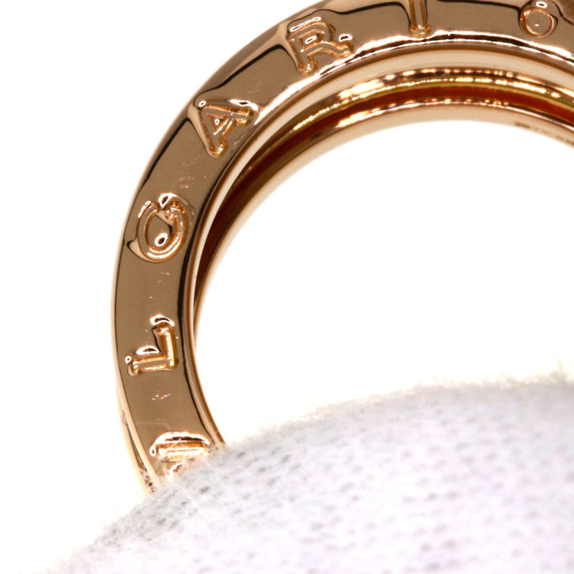 Bvlgari BVLGARI B-zero1 2-band ring #50, 18K pink gold, women's. Size ONE SIZE - 6 Thumbnail