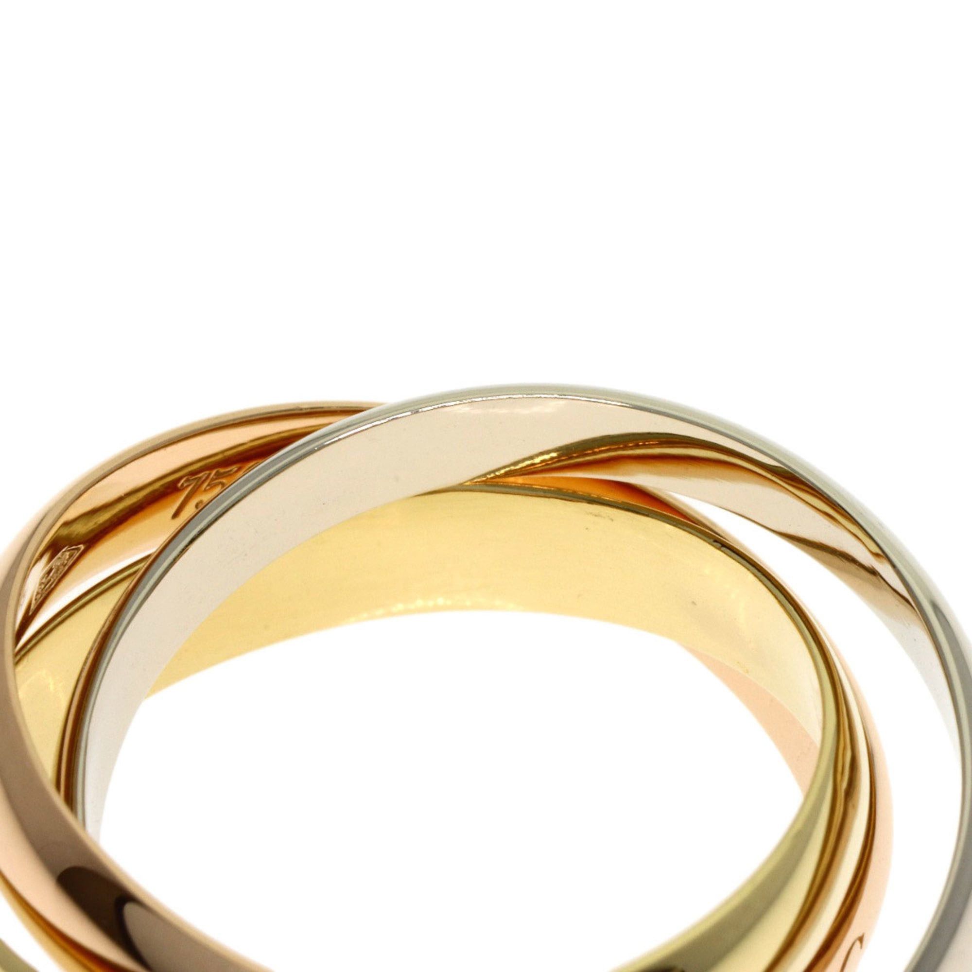 Cartier Cartier Trinity #51 Ring - 18K Yellow Gold/18K Pink White Gold Women's CARTIER Size ONE SIZE - 7 Thumbnail