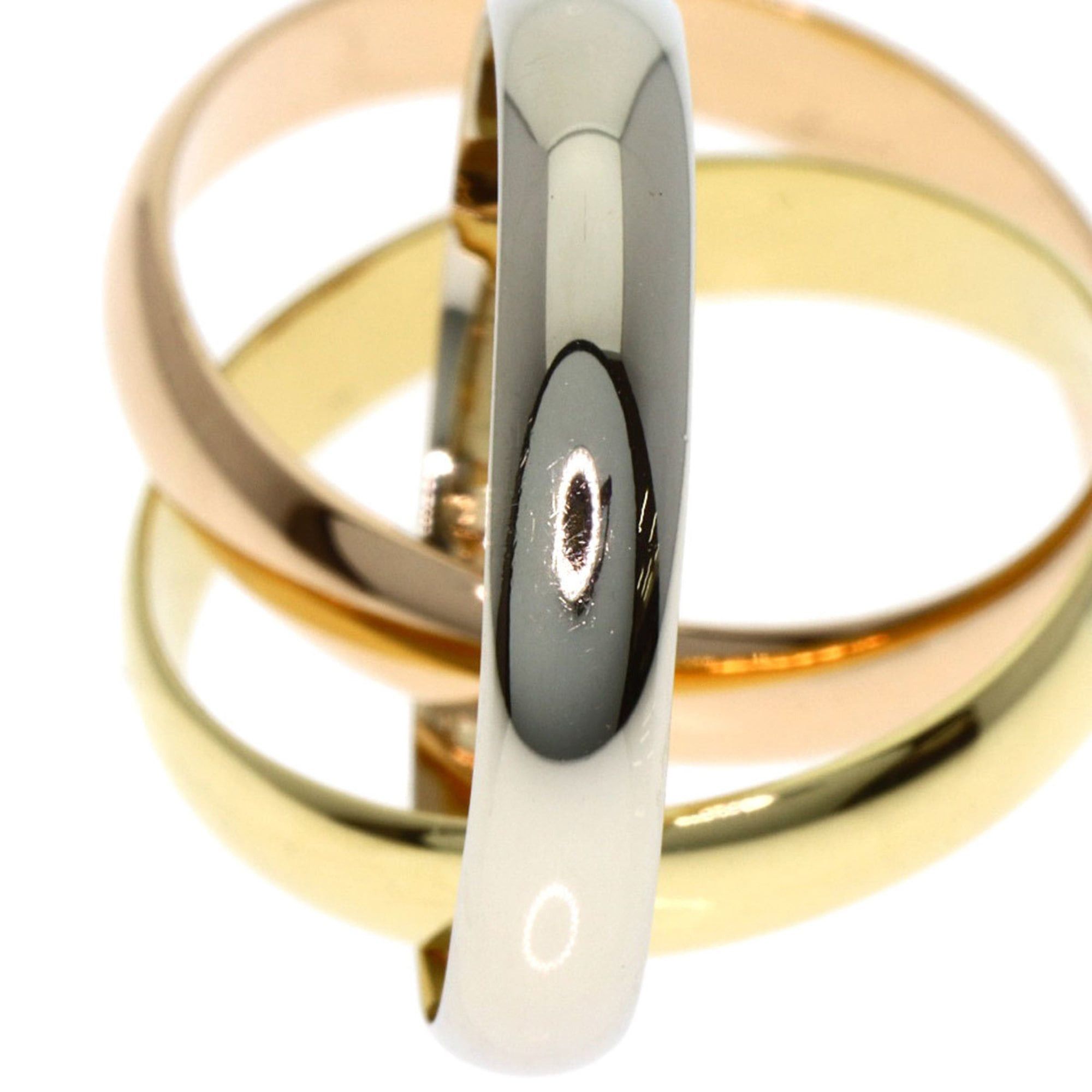 Cartier Cartier Trinity #51 Ring - 18K Yellow Gold/18K Pink White Gold Women's CARTIER Size ONE SIZE - 5 Thumbnail