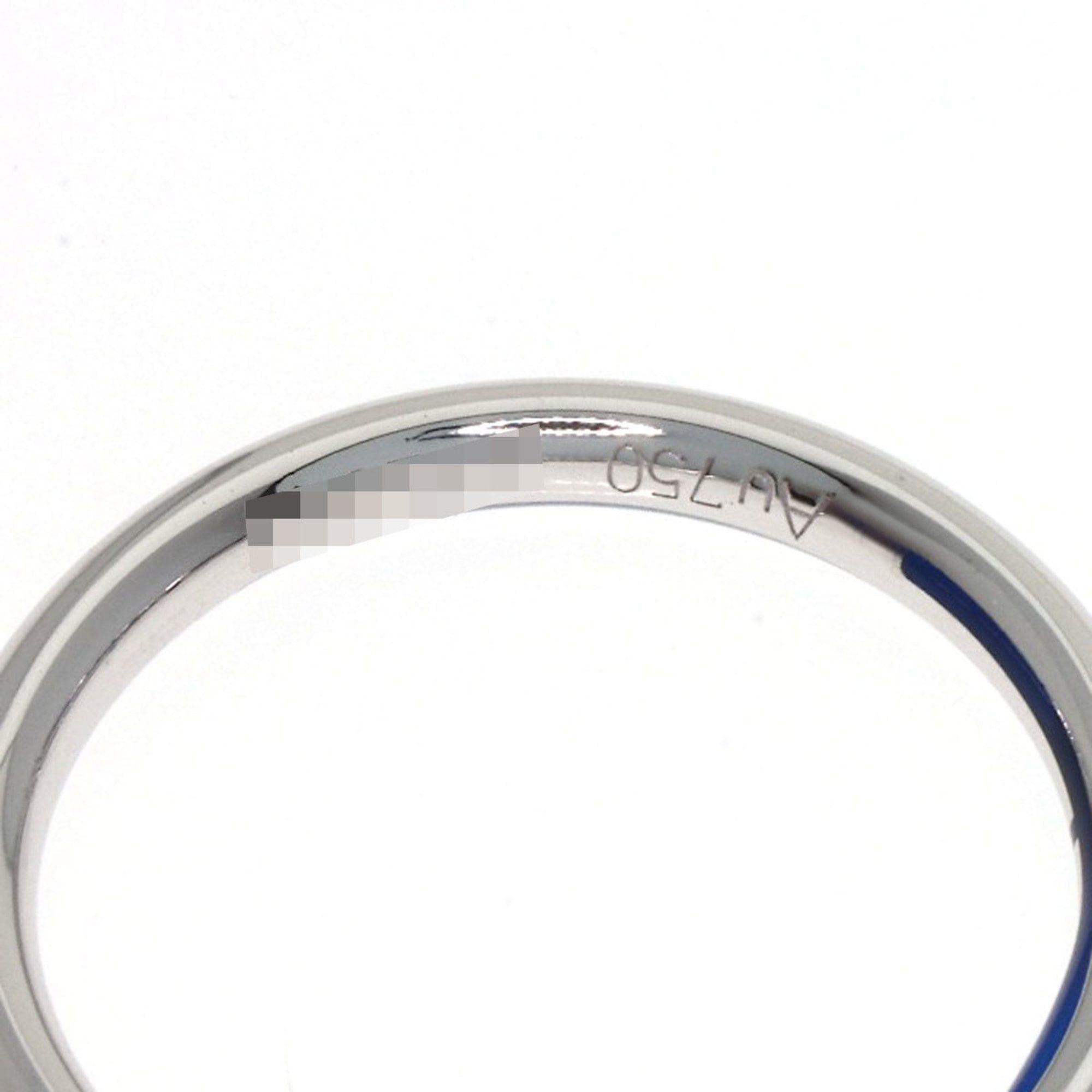 Hermes Hermes Wedding Ring #52, 18K White Gold, Women's Size ONE SIZE - 6 Thumbnail