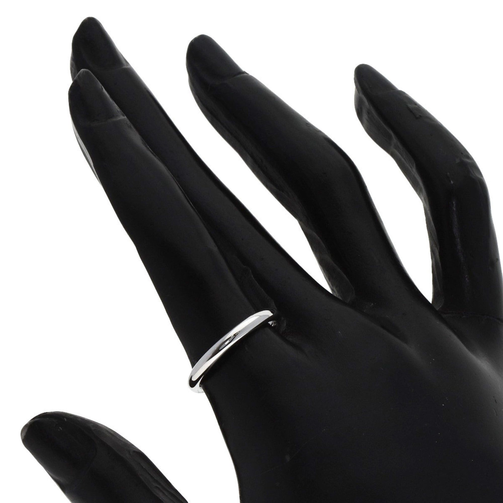 Hermes Hermes Wedding Ring #52, 18K White Gold, Women's Size ONE SIZE - 7 Thumbnail