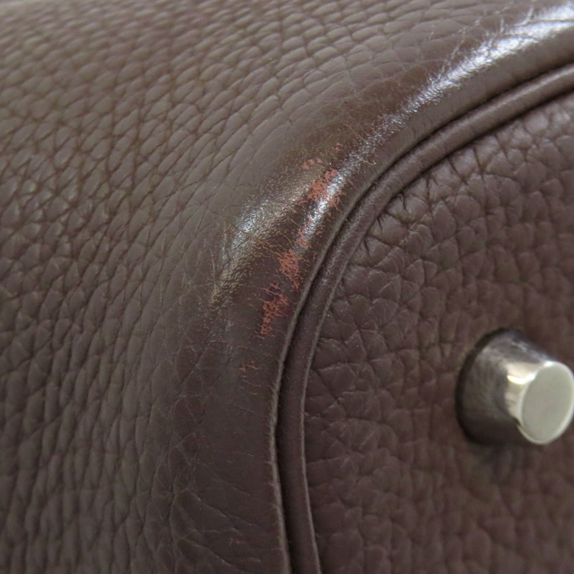 Hermes Hermes Picotin Lock MM Silver Hardware Handbag, Taurillon Leather, Women's HERMES Size ONE SIZE - 22 Thumbnail