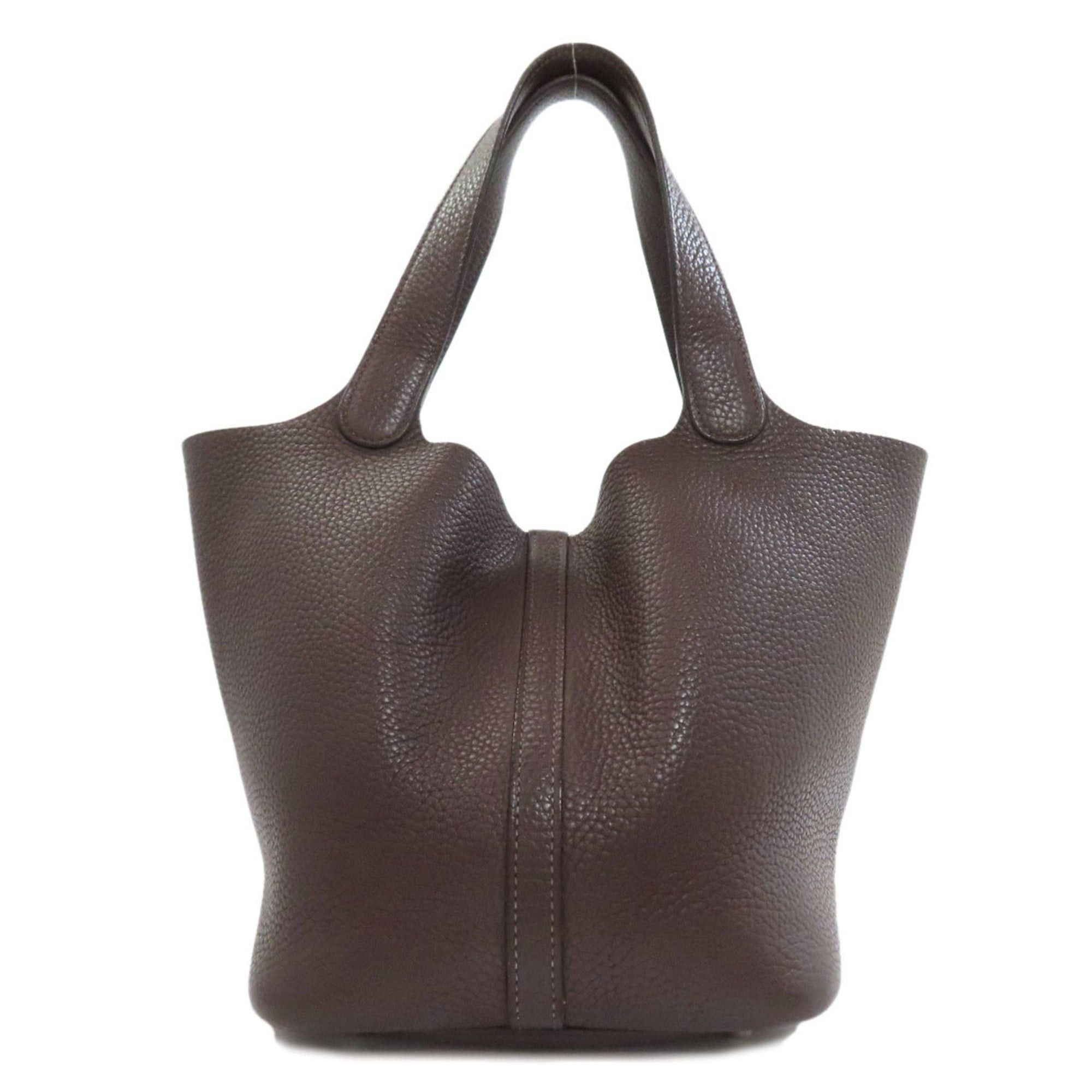Hermes Hermes Picotin Lock MM Silver Hardware Handbag, Taurillon Leather, Women's HERMES Size ONE SIZE - 2 Thumbnail
