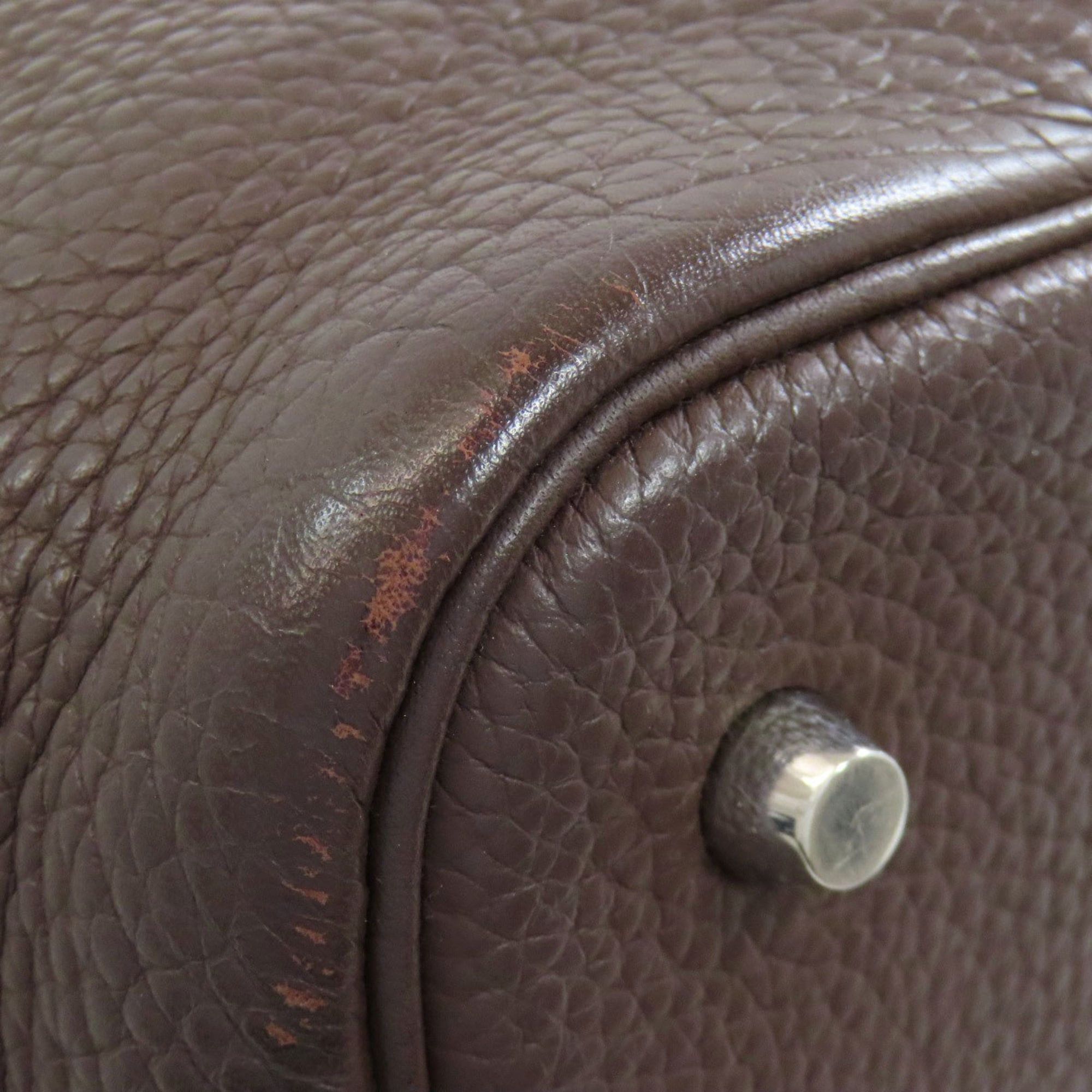 Hermes Hermes Picotin Lock MM Silver Hardware Handbag, Taurillon Leather, Women's HERMES Size ONE SIZE - 20 Thumbnail