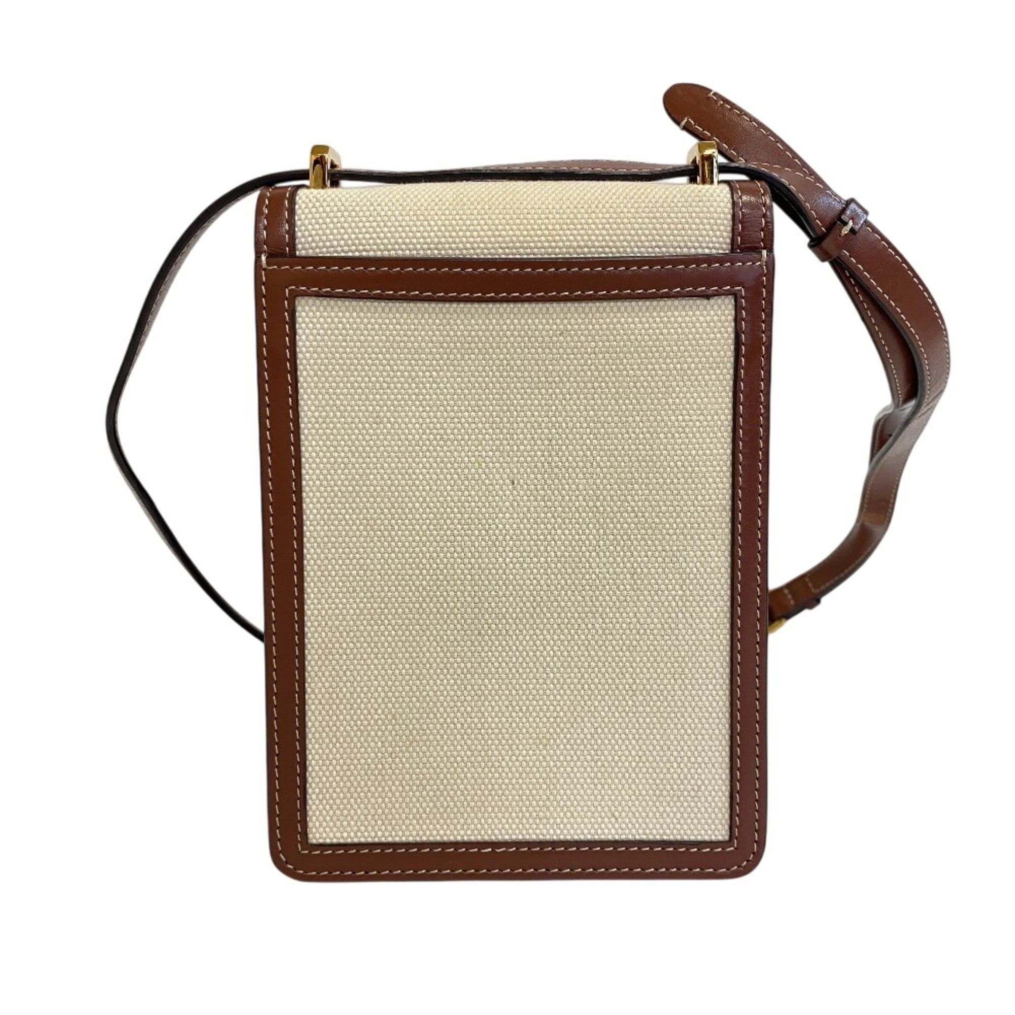 Tory Burch Tory Burch Robin Bag Shoulder Brown Women's Size ONE SIZE - 2 Thumbnail