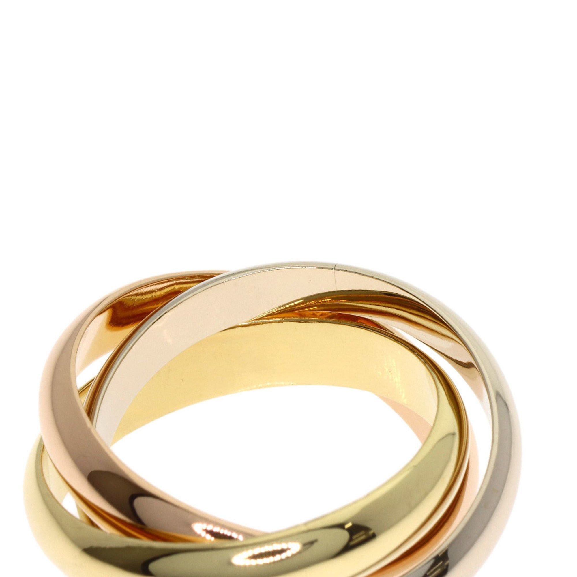 Cartier Cartier Trinity #51 Ring - 18K Yellow Gold/18K Pink White Gold Women's CARTIER Size ONE SIZE - 7 Thumbnail
