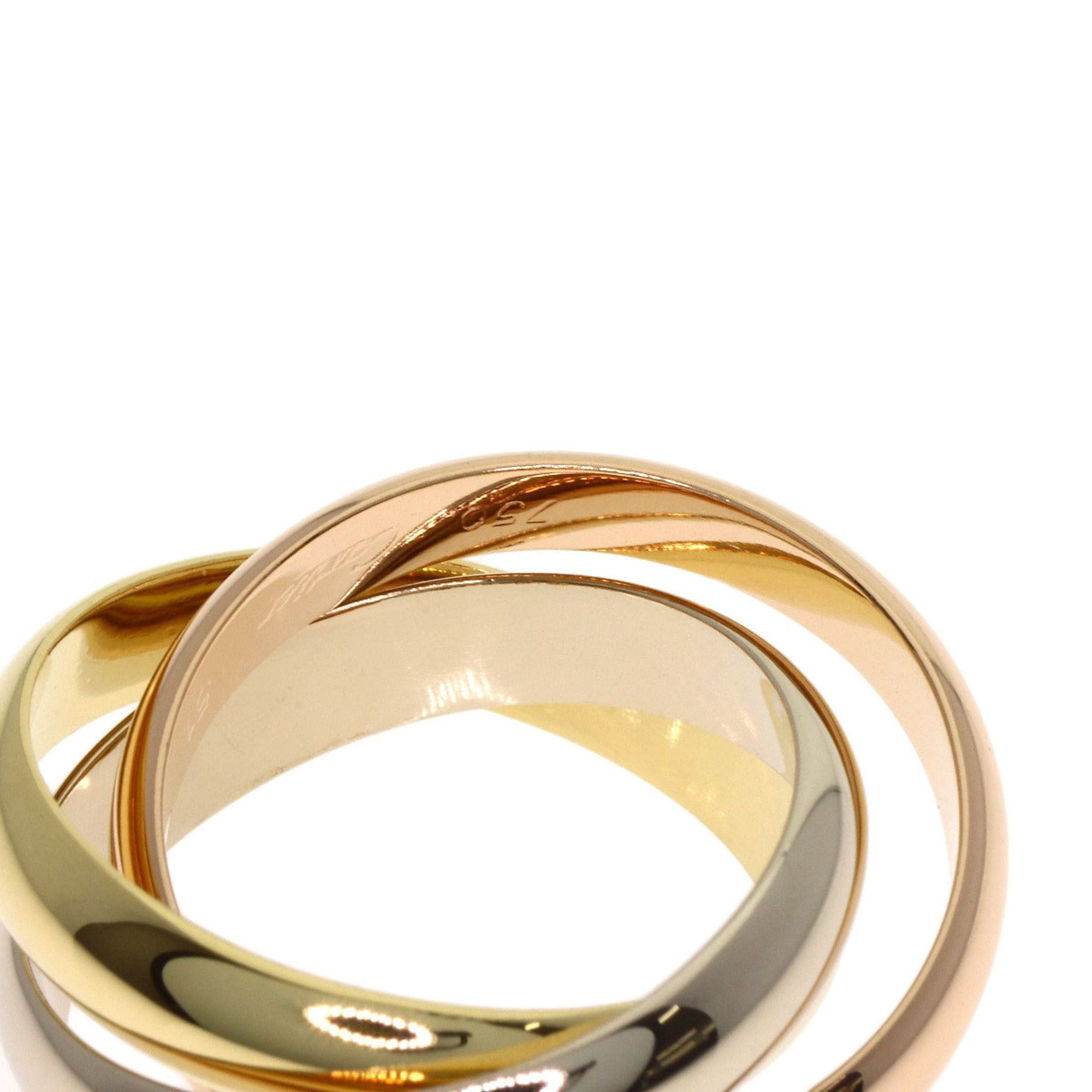 Cartier Cartier Trinity #51 Ring - 18K Yellow Gold/18K Pink White Gold Women's CARTIER Size ONE SIZE - 6 Thumbnail