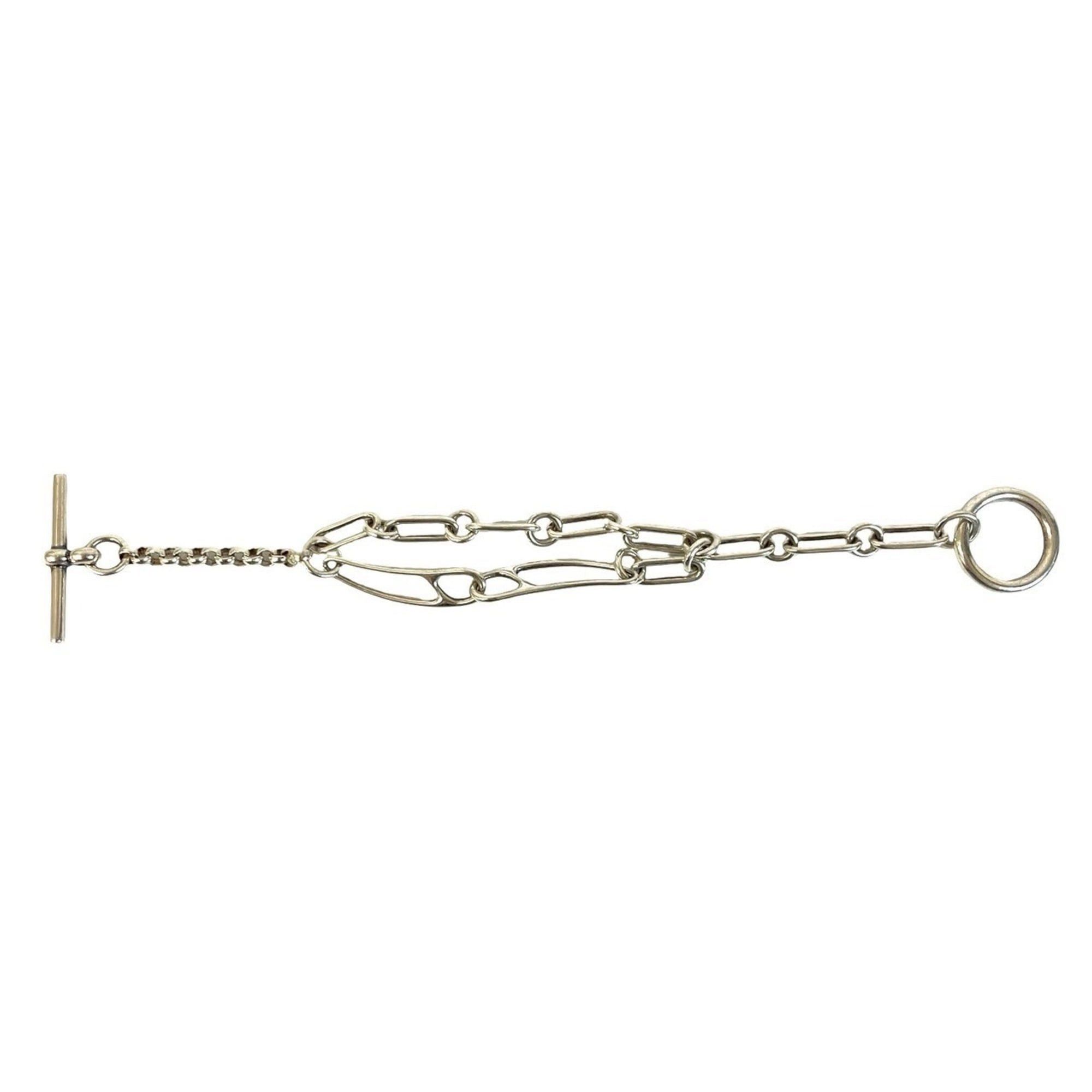 Hermes HERMES Chaine d'Ancre Punk Bracelet, Sterling Silver 925 Chain, Silver, Item No. 70227 Size ONE SIZE - 5 Thumbnail