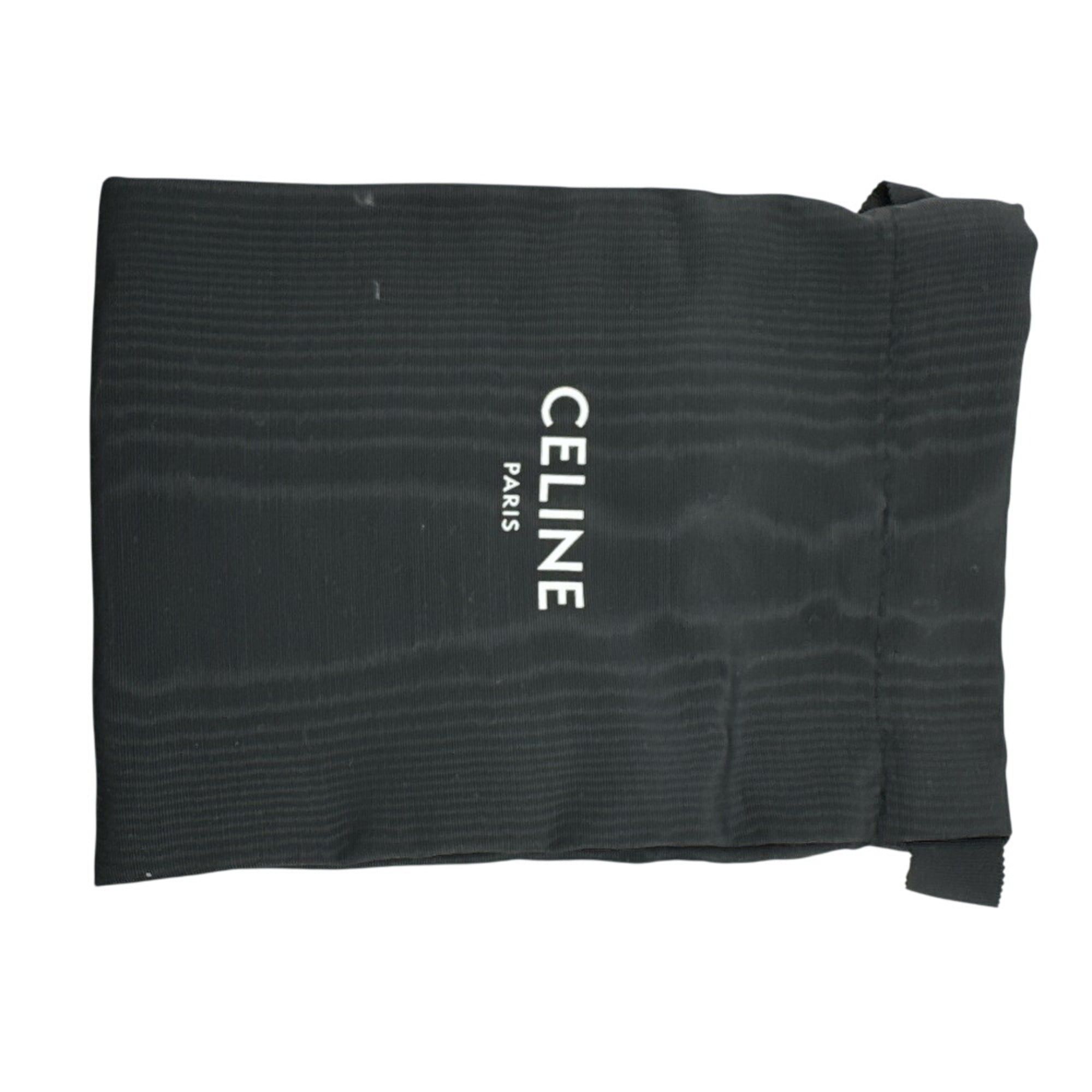 Celine CELINE Triomphe Tri-fold Wallet, Brown Size ONE SIZE - 13 Thumbnail