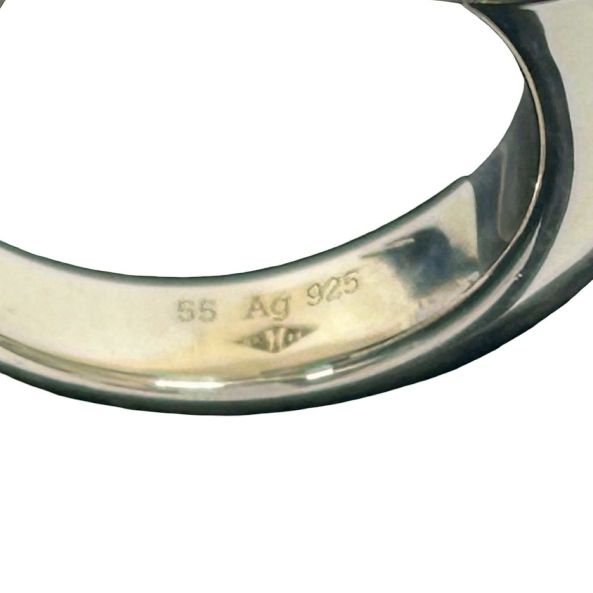 Hermes HERMES Galop Ring, Sterling Silver 925, Size 14, 70616 Size ONE SIZE - 4 Thumbnail