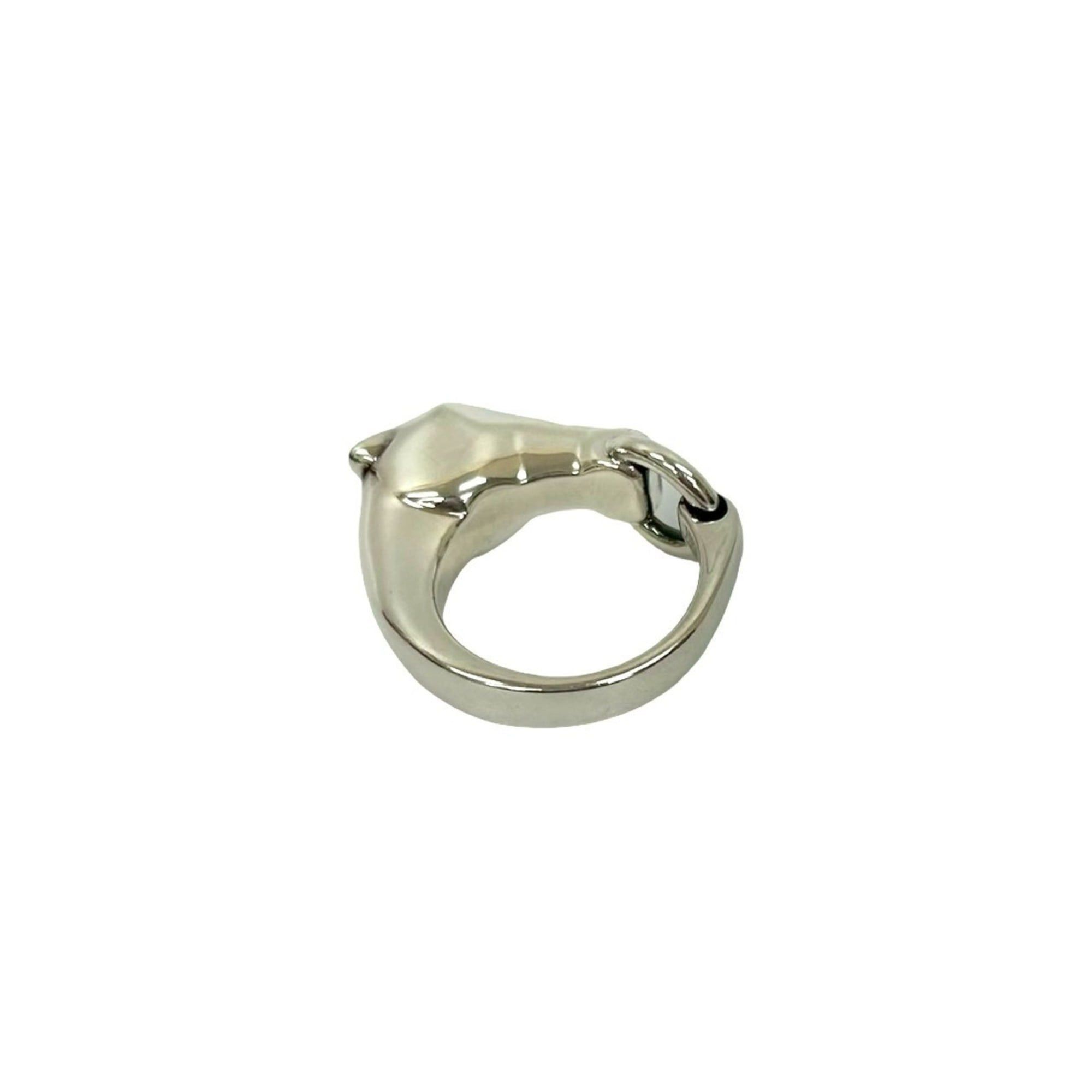 Hermes HERMES Galop Ring, Sterling Silver 925, Size 14, 70616 Size ONE SIZE - 7 Thumbnail