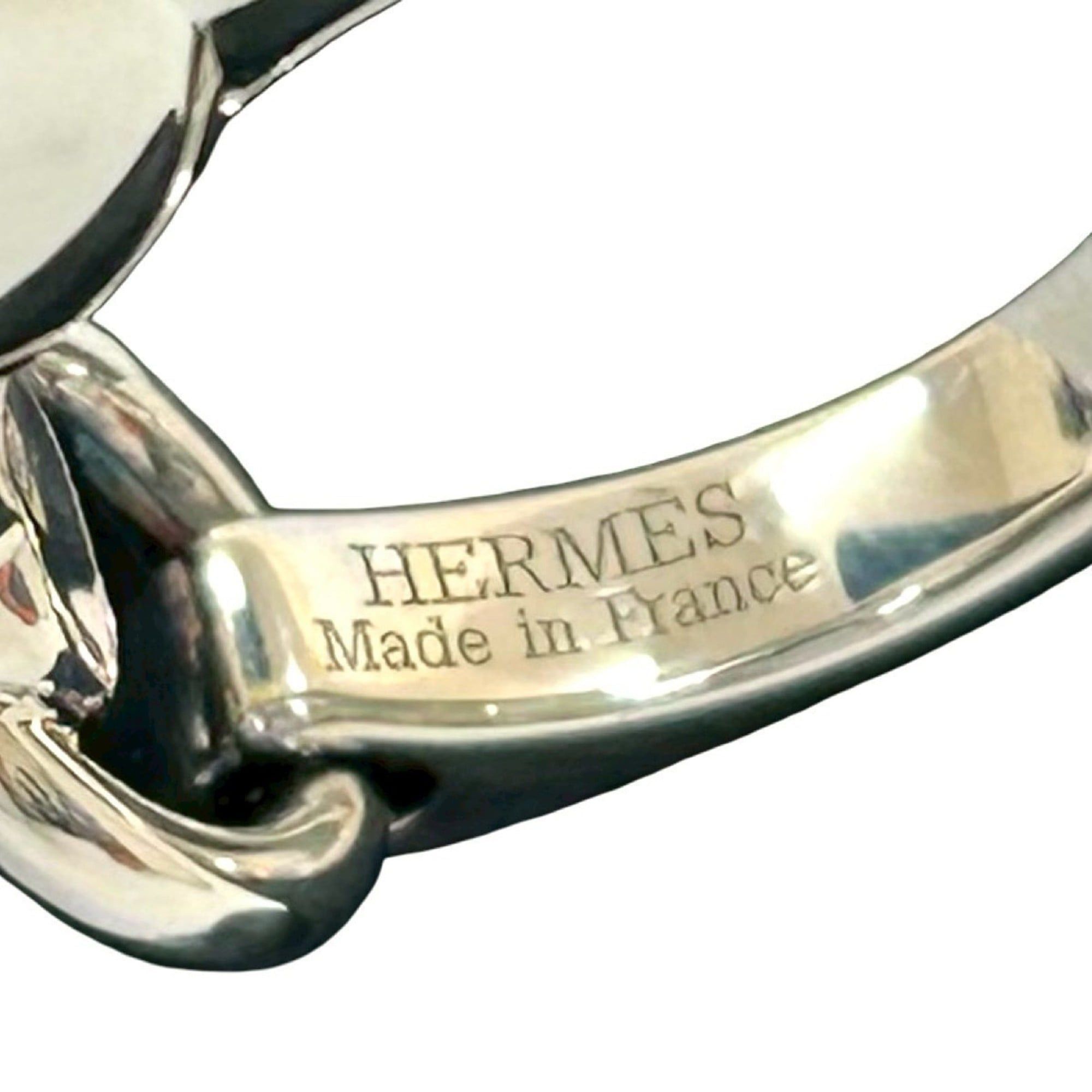 Hermes HERMES Galop Ring, Sterling Silver 925, Size 14, 70616 Size ONE SIZE - 3 Thumbnail