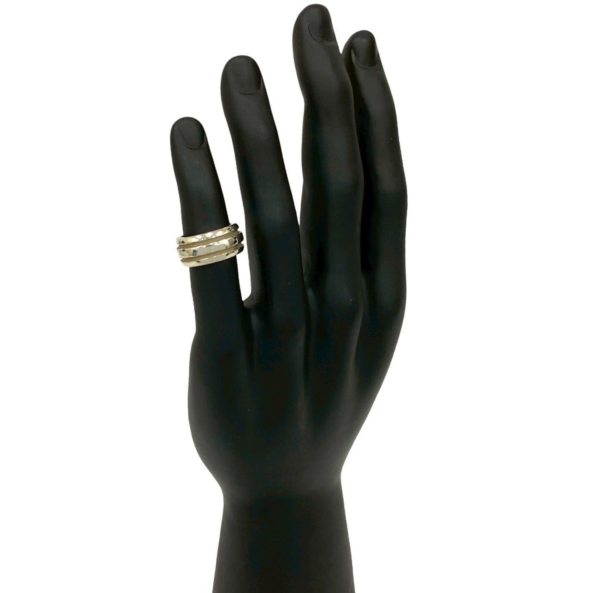 Tiffany & Co. TIFFANY&Co. Tiffany Group Double Line Ring, Sterling Silver 925, Size 10, Silver, Item No. 32023 Size ONE SIZE - 2 Thumbnail