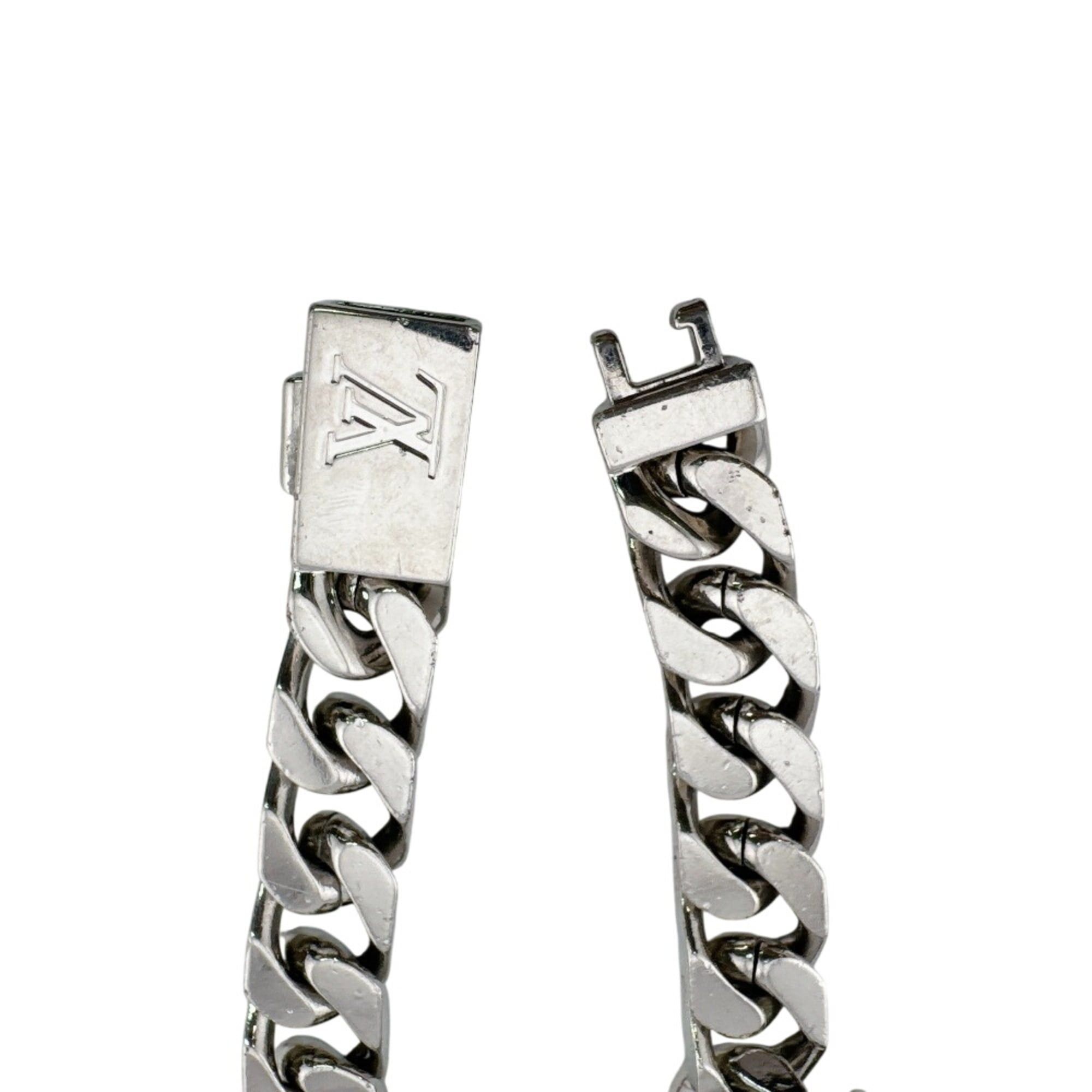 Louis Vuitton Louis Vuitton M00269 Chain Bracelet Monogram Silver Size ONE SIZE - 8 Thumbnail