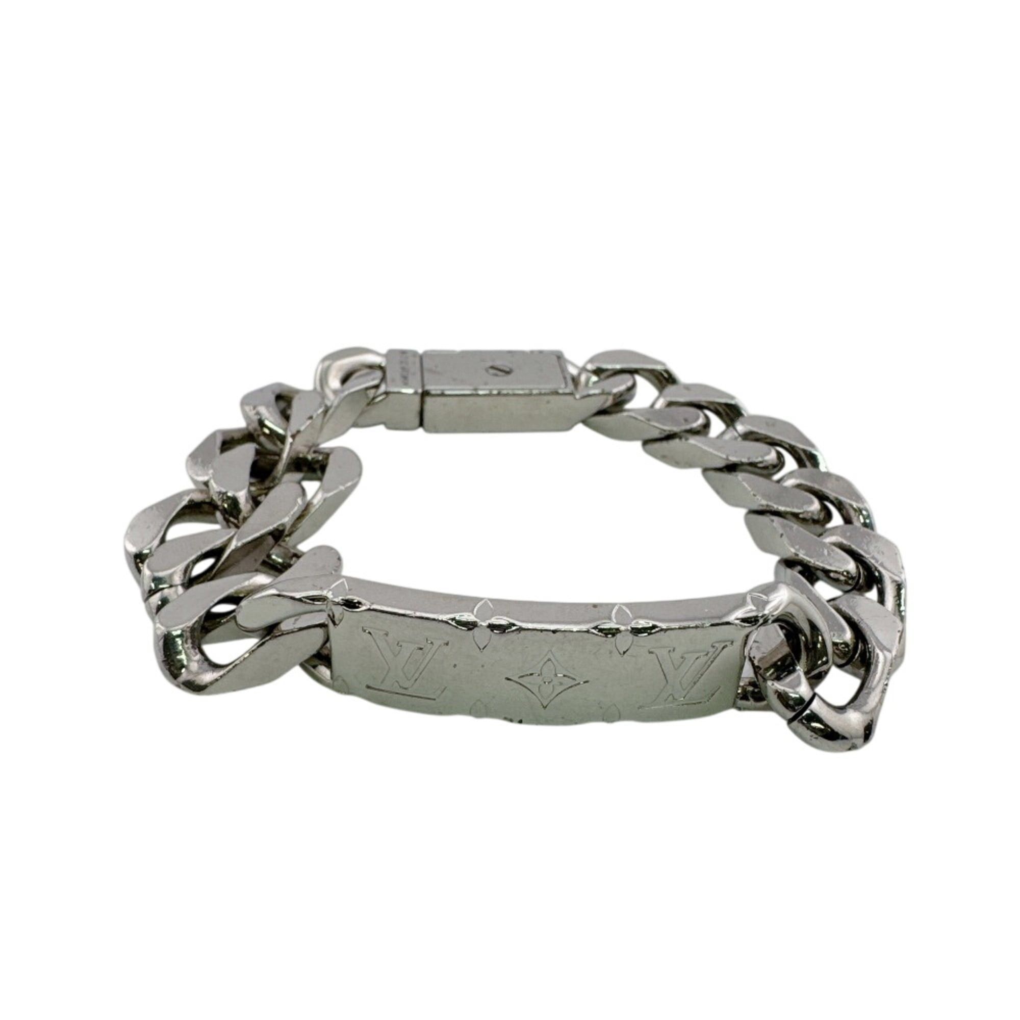 Louis Vuitton Louis Vuitton M00269 Chain Bracelet Monogram Silver Size ONE SIZE - 5 Thumbnail