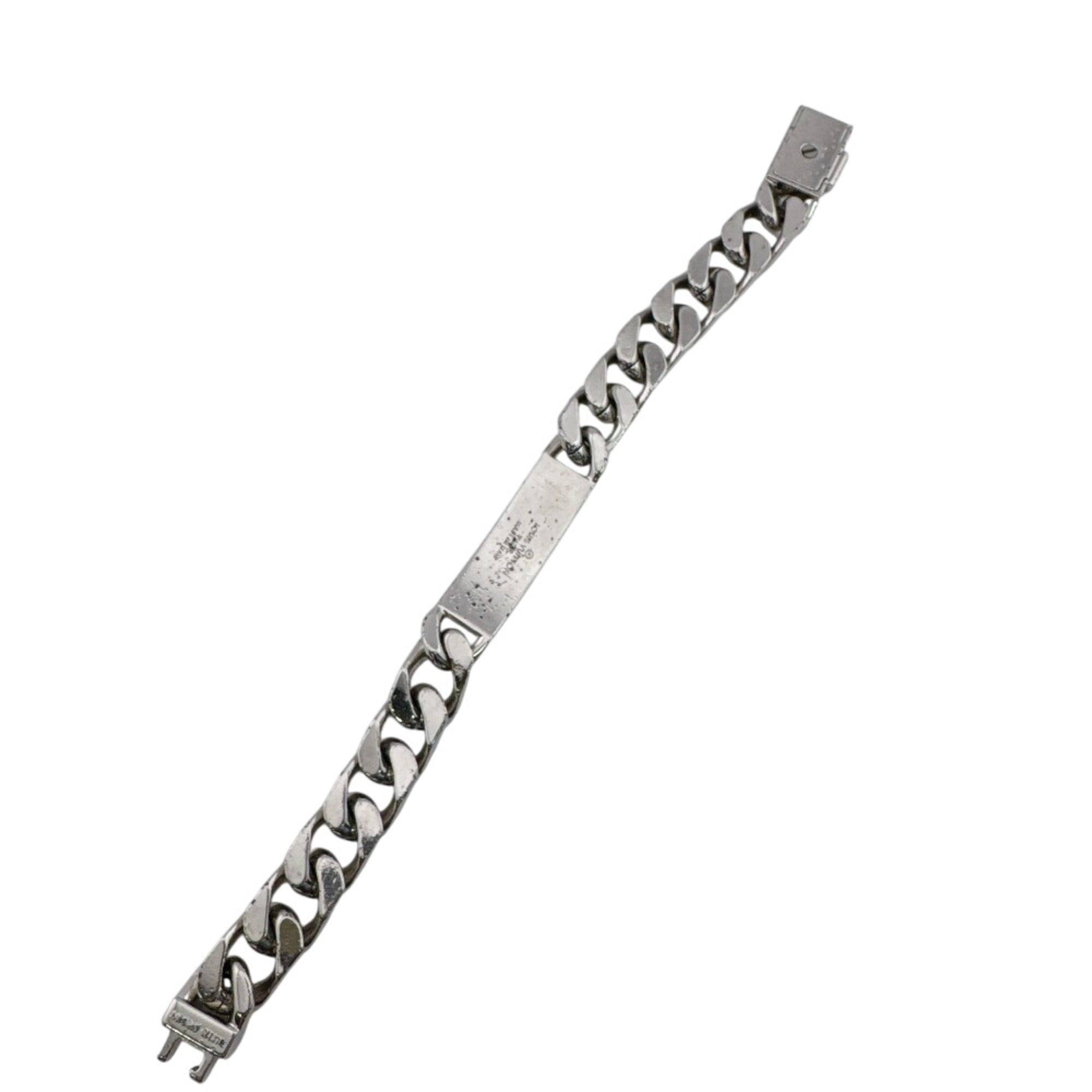 Louis Vuitton Louis Vuitton M00269 Chain Bracelet Monogram Silver Size ONE SIZE - 7 Thumbnail