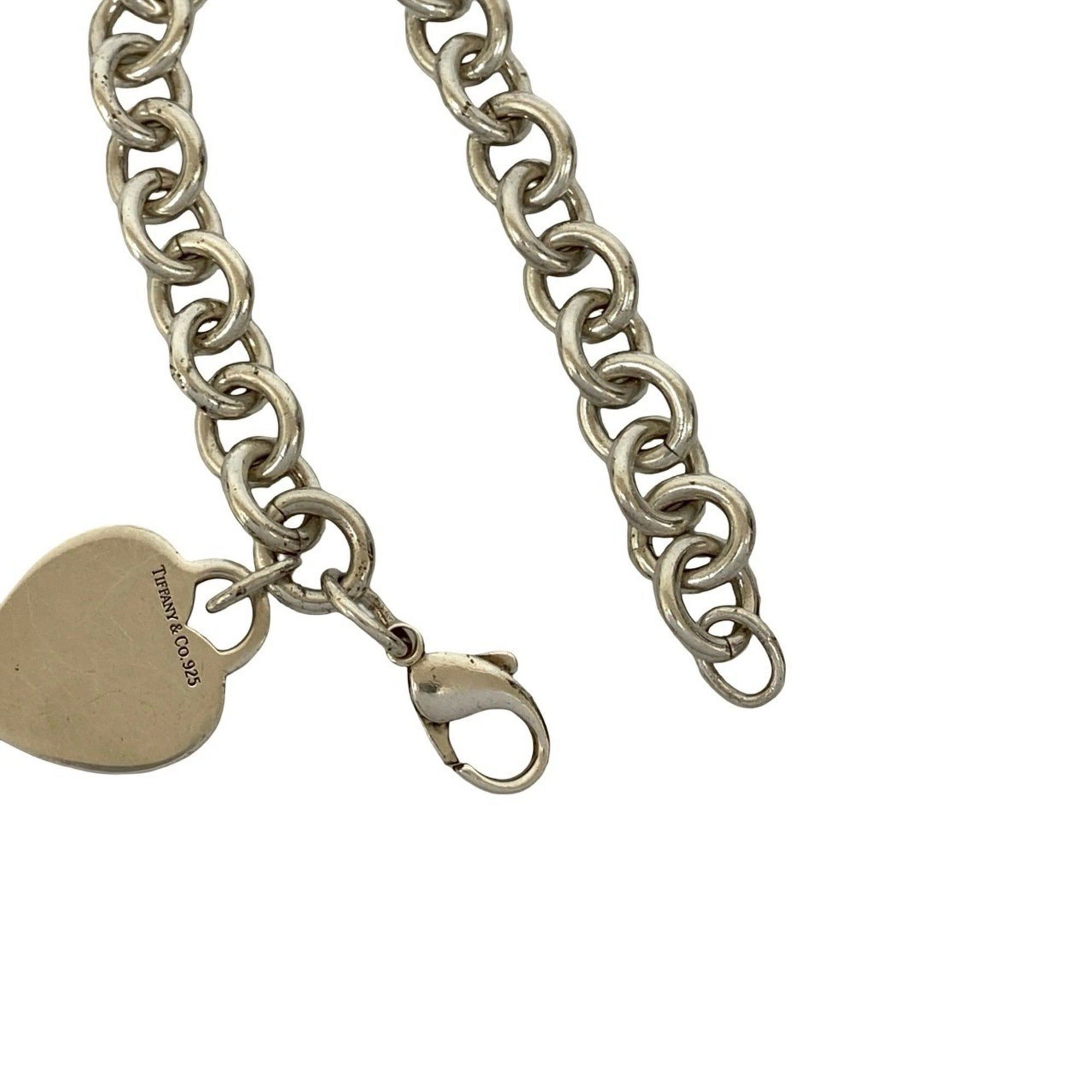 Tiffany & Co. TIFFANY&Co. Tiffany Heart Tag Chain Bracelet, Sterling Silver 925, Item No. 34424 Size ONE SIZE - 4 Thumbnail