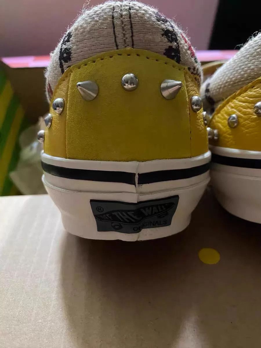 Gucci Yellow Studded Slip-On Shoes Size 8 Size US 8 / EU 41 - 2 Thumbnail