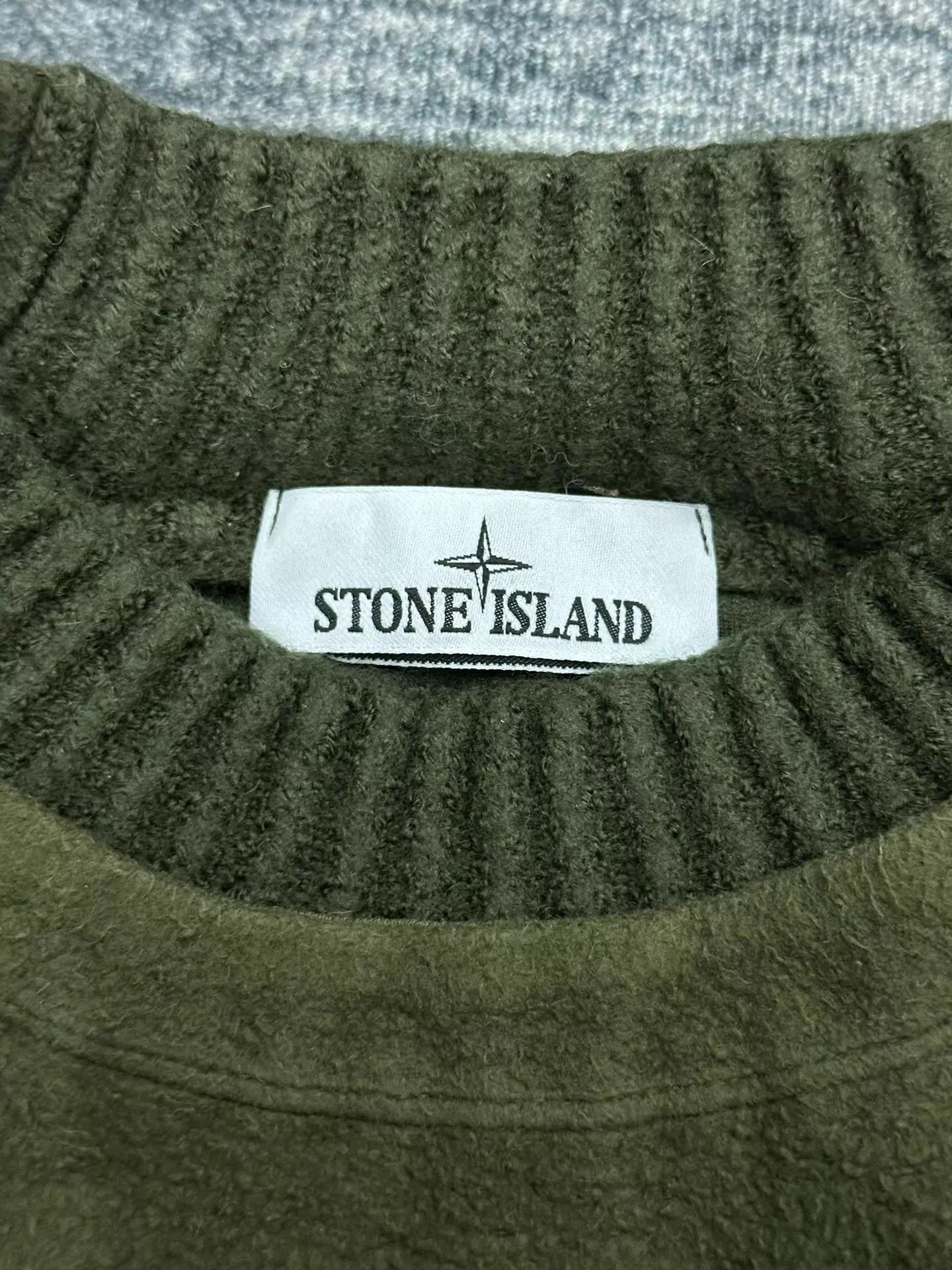 Stone Island Green Crew Neck Long Sleeve Sweatshirt Size US XL / EU 56 / 4 - 4 Thumbnail