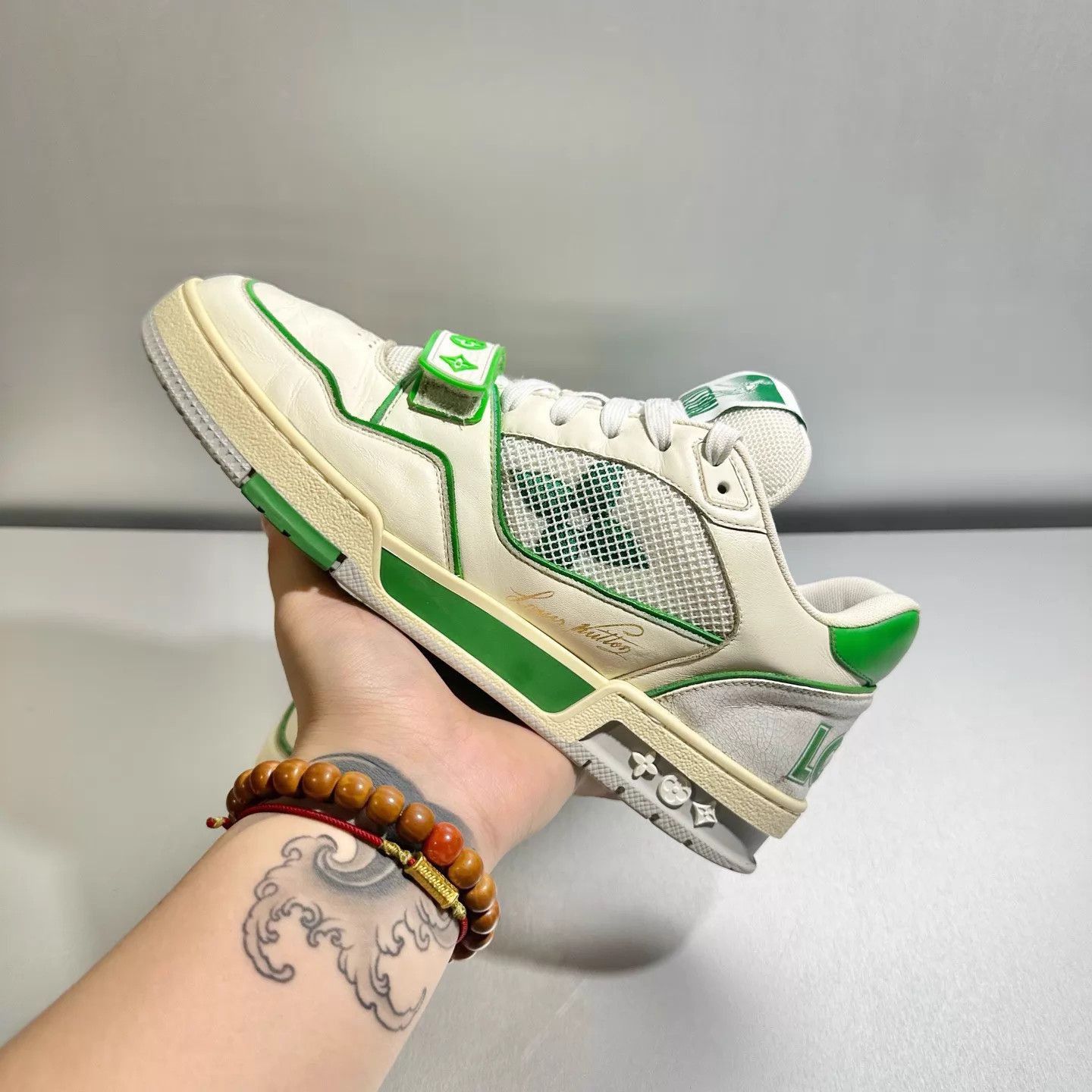 Louis Vuitton Multi Color Low-Top Sneakers Size 8.5 Size US 8.5 / EU 41-42 - 9 Thumbnail