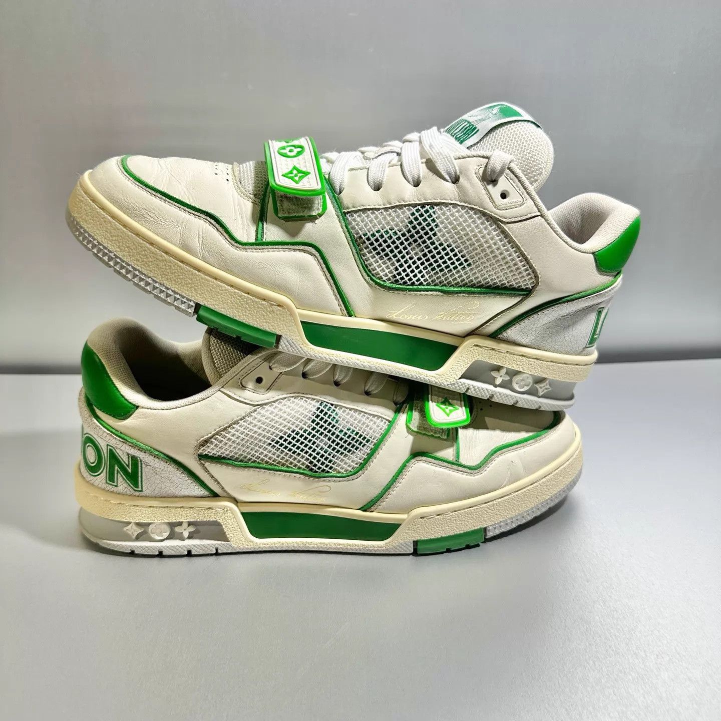 Louis Vuitton Multi Color Low-Top Sneakers Size 8.5 Size US 8.5 / EU 41-42 - 3 Thumbnail