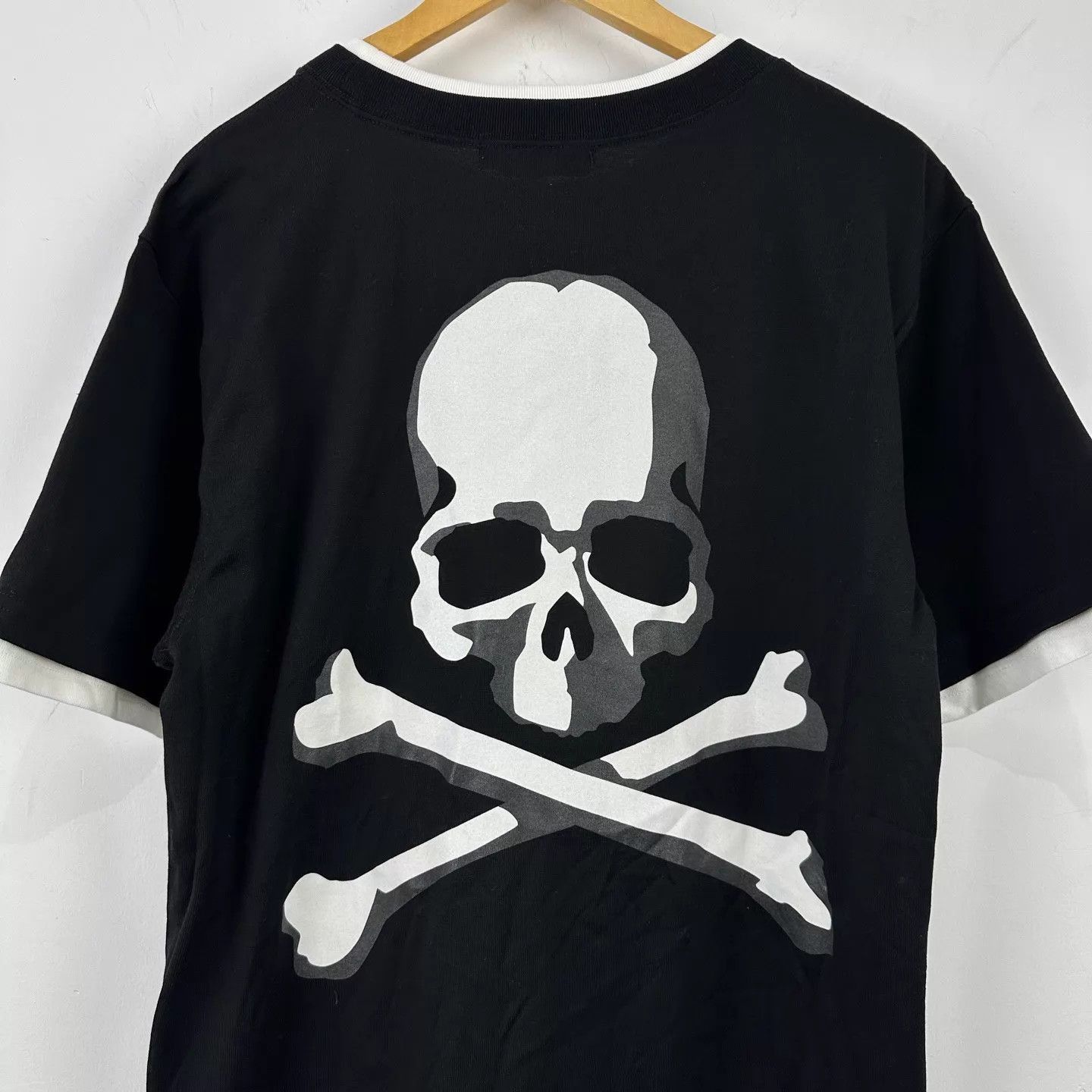 Mastermind Japan Black Layered Short Sleeve Shirt Size US M / EU 48-50 / 2 - 4 Thumbnail