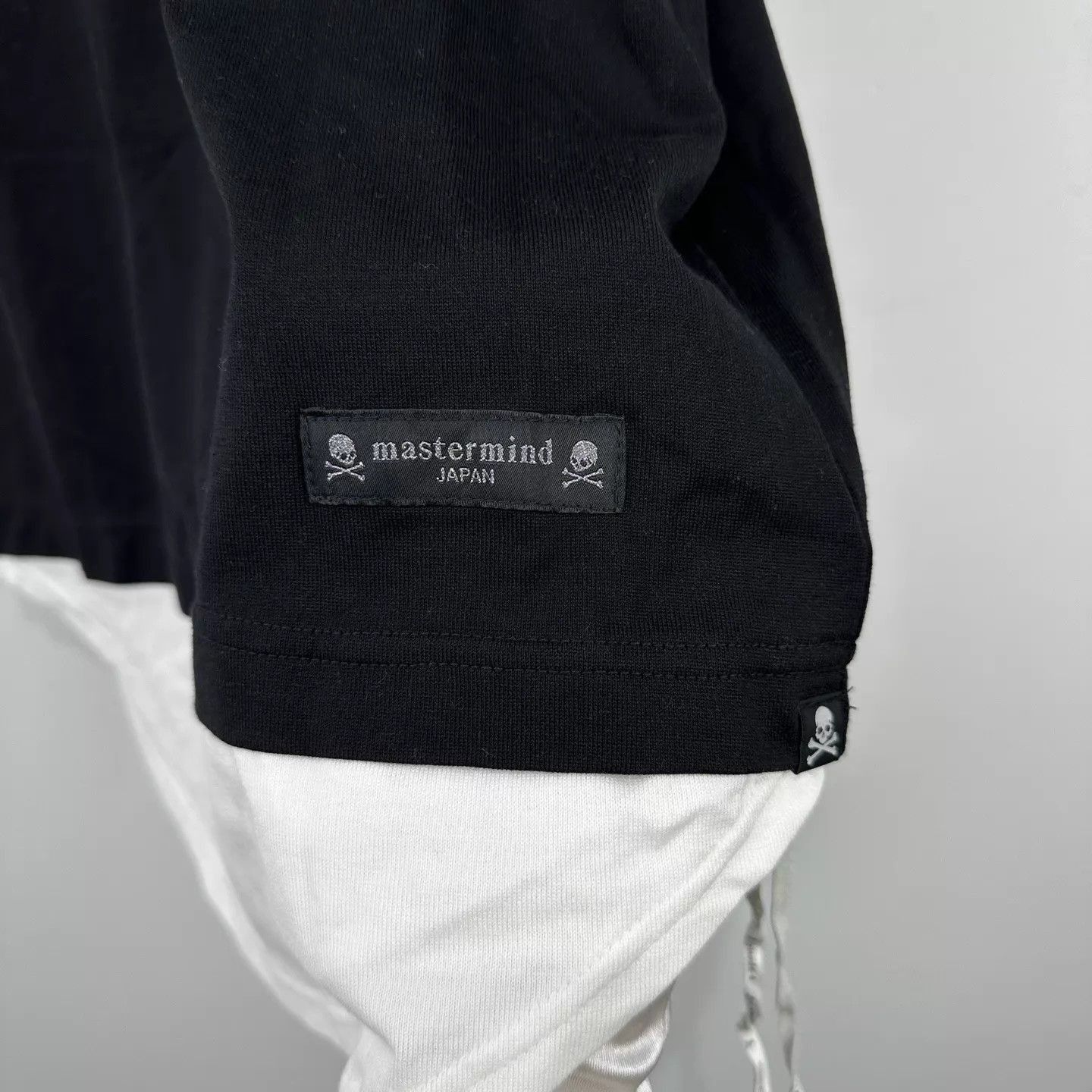Mastermind Japan Black Layered Short Sleeve Shirt Size US M / EU 48-50 / 2 - 5 Thumbnail