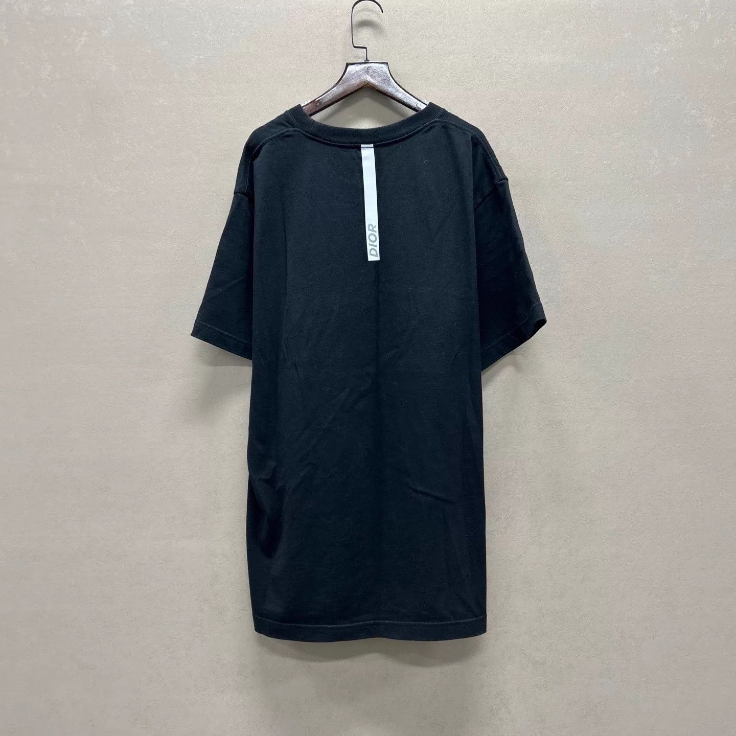 Dior Black Short-Sleeve Oversized T-Shirt with Small Logo Size US XXL / EU 58 / 5 - 2 Thumbnail