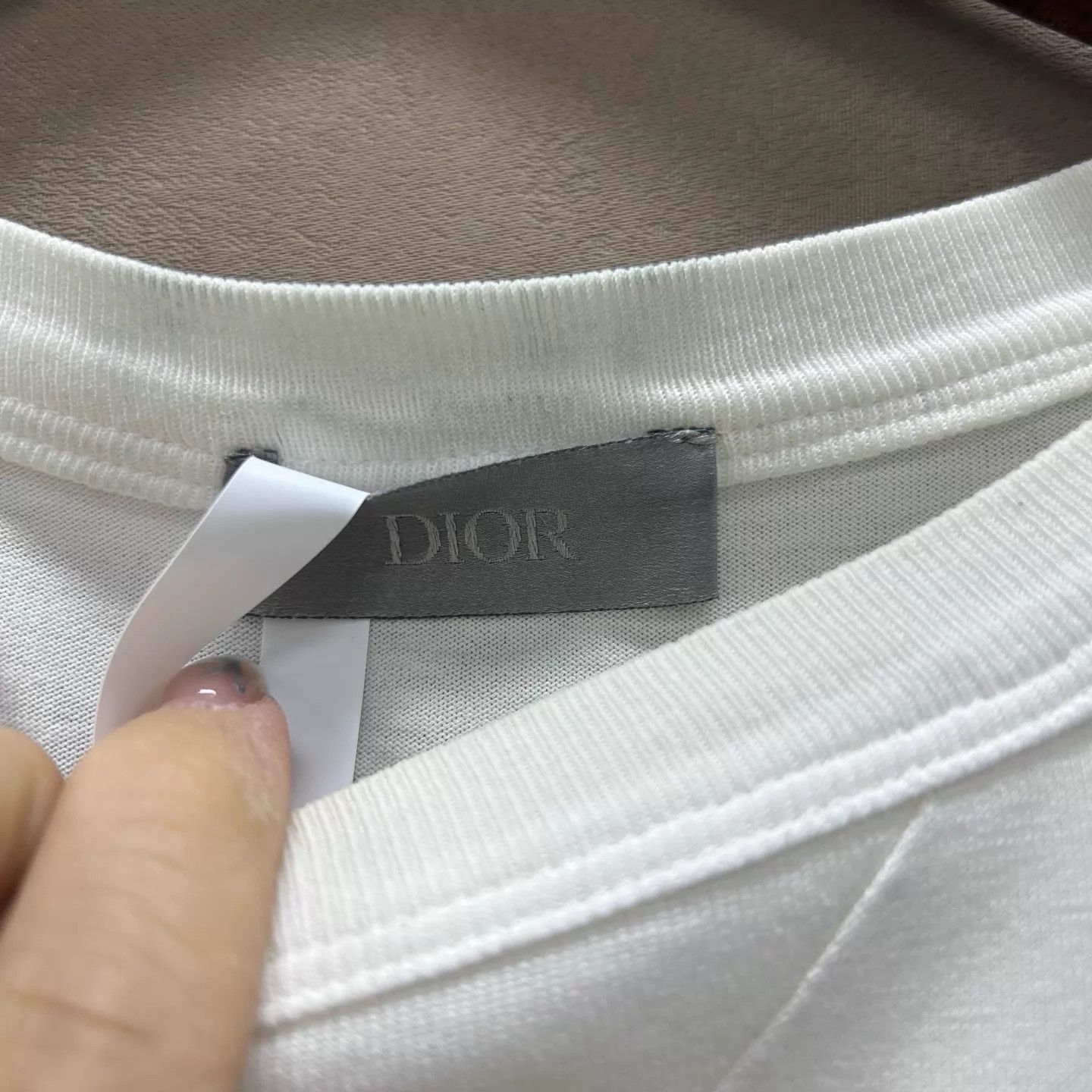 Dior White Short Sleeve Graphic Tee Size US S / EU 44-46 / 1 - 3 Thumbnail