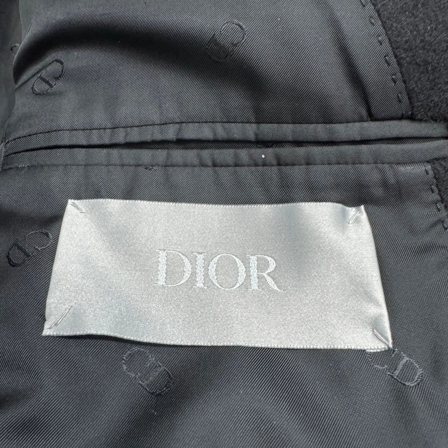 Dior Black Long Belted Coat Size M Size US M / EU 48-50 / 2 - 2 Thumbnail