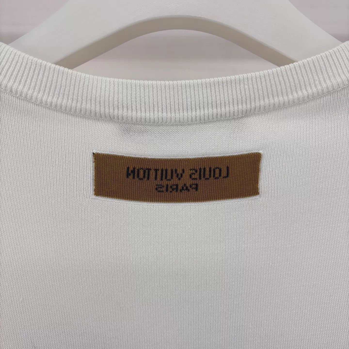 Louis Vuitton White Short-Sleeve Graphic T-Shirt Size US L / EU 52-54 / 3 - 5 Thumbnail