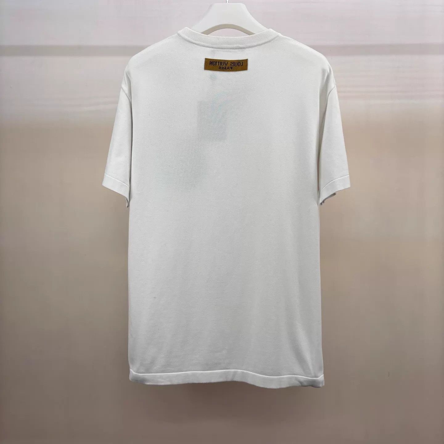 Louis Vuitton White Short Sleeve Graphic T-Shirt Size US XXL / EU 58 / 5 - 2 Thumbnail