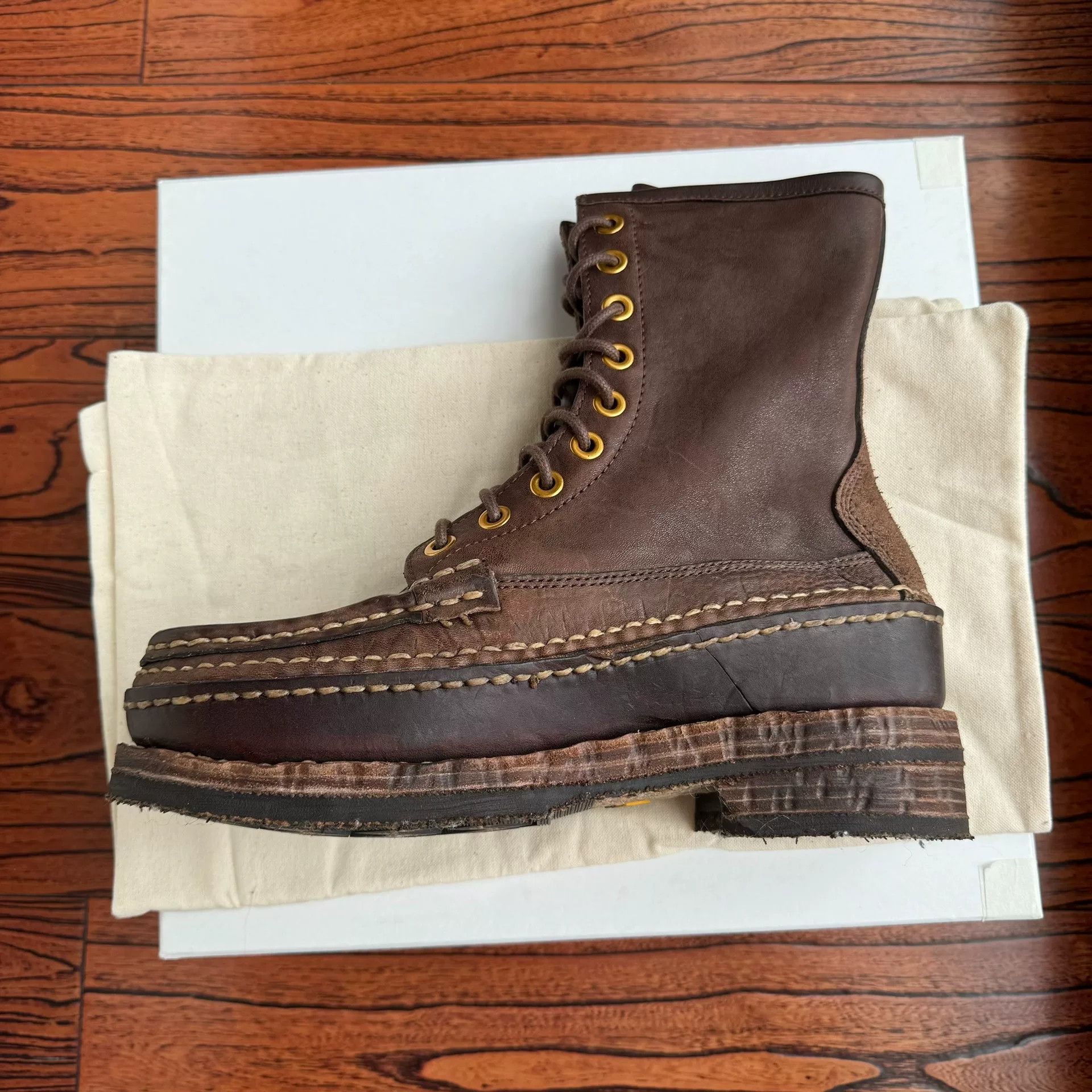 Visvim Visvim Grizzly Camper Hi-Folk Boots Size US 9 / EU 42 - 4 Thumbnail