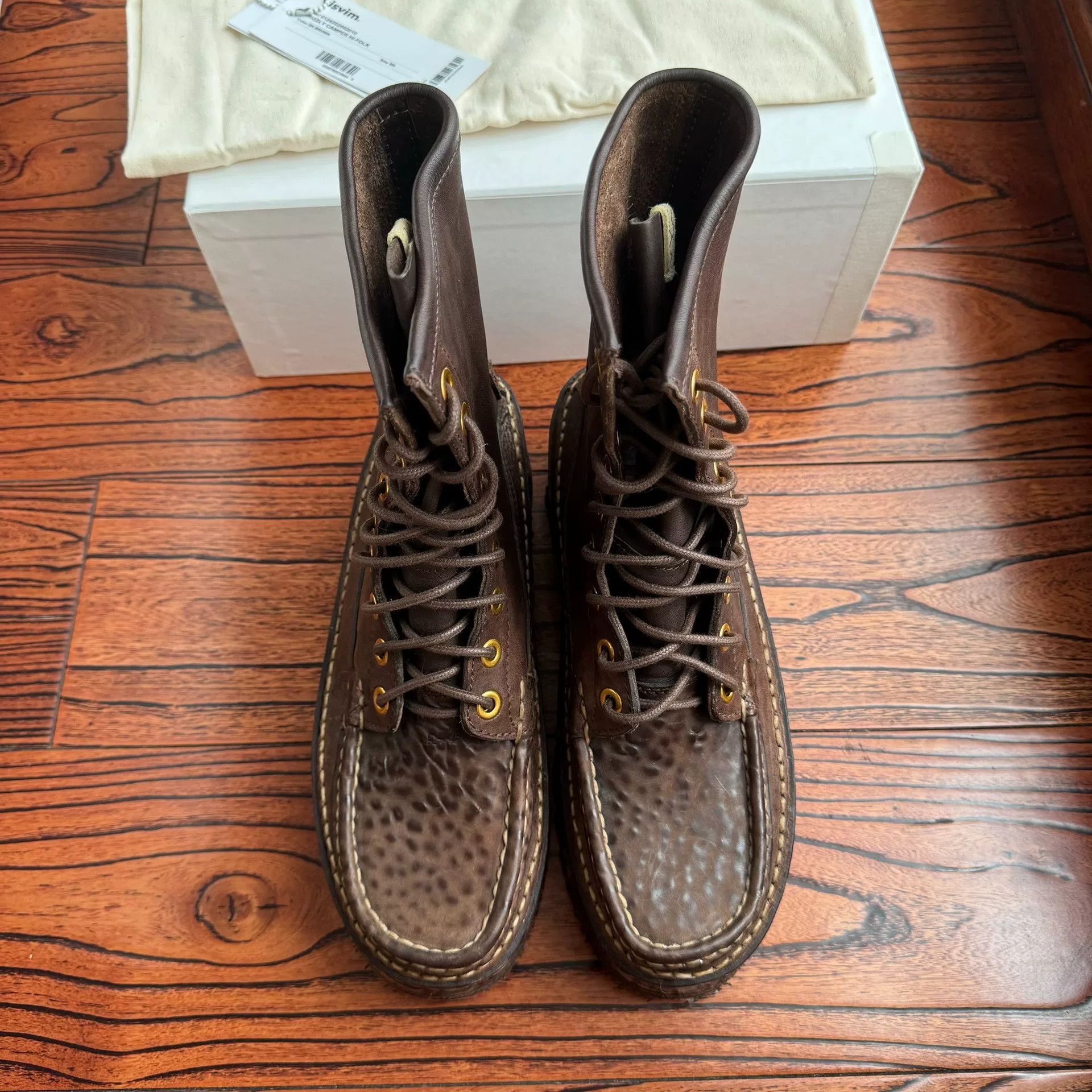 Visvim Visvim Grizzly Camper Hi-Folk Boots Size US 9 / EU 42 - 2 Thumbnail