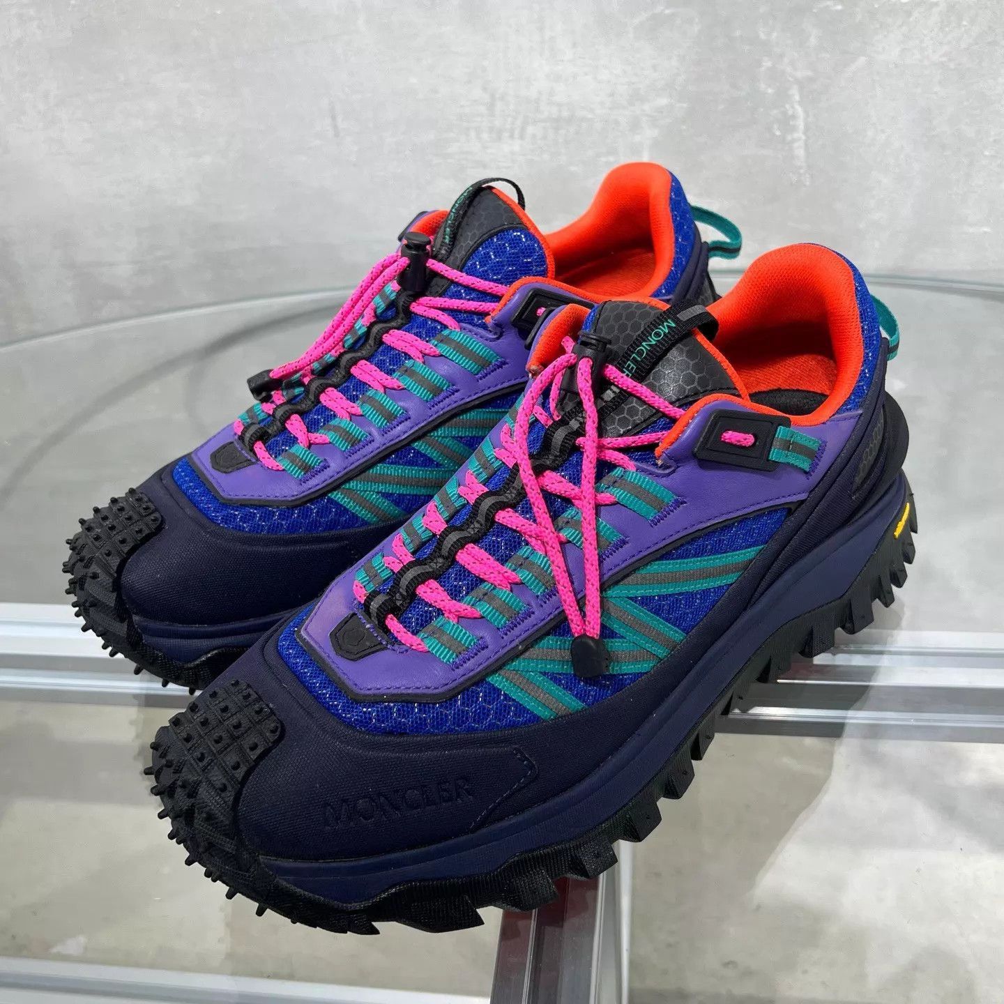 Moncler Multi-Color Athletic Sneakers Size 7 Size US 7 / EU 40 - 2 Thumbnail