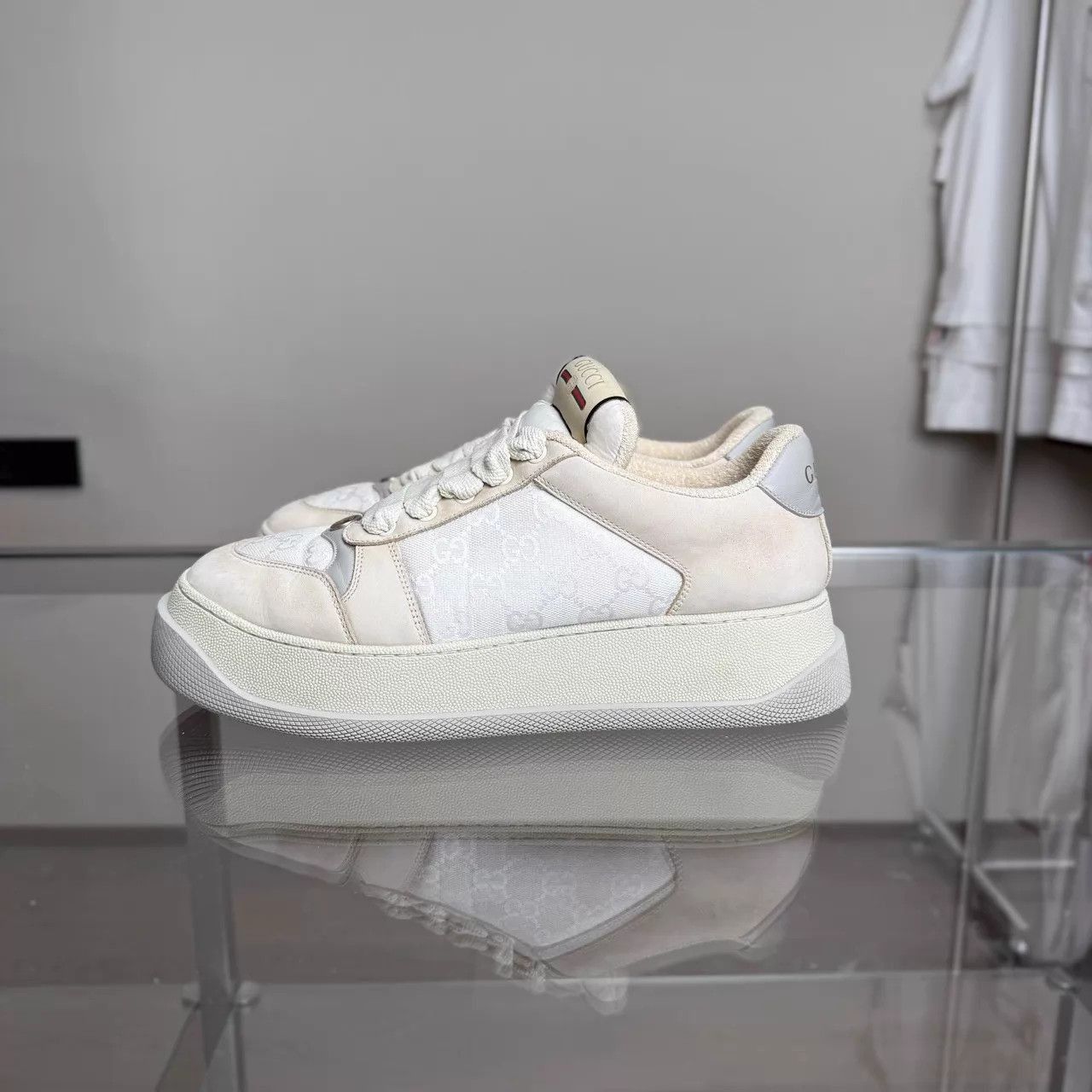 Gucci Multi Color Low-Top Sneakers Size 10.5 Size US 10.5 / EU 43-44 - 2 Thumbnail
