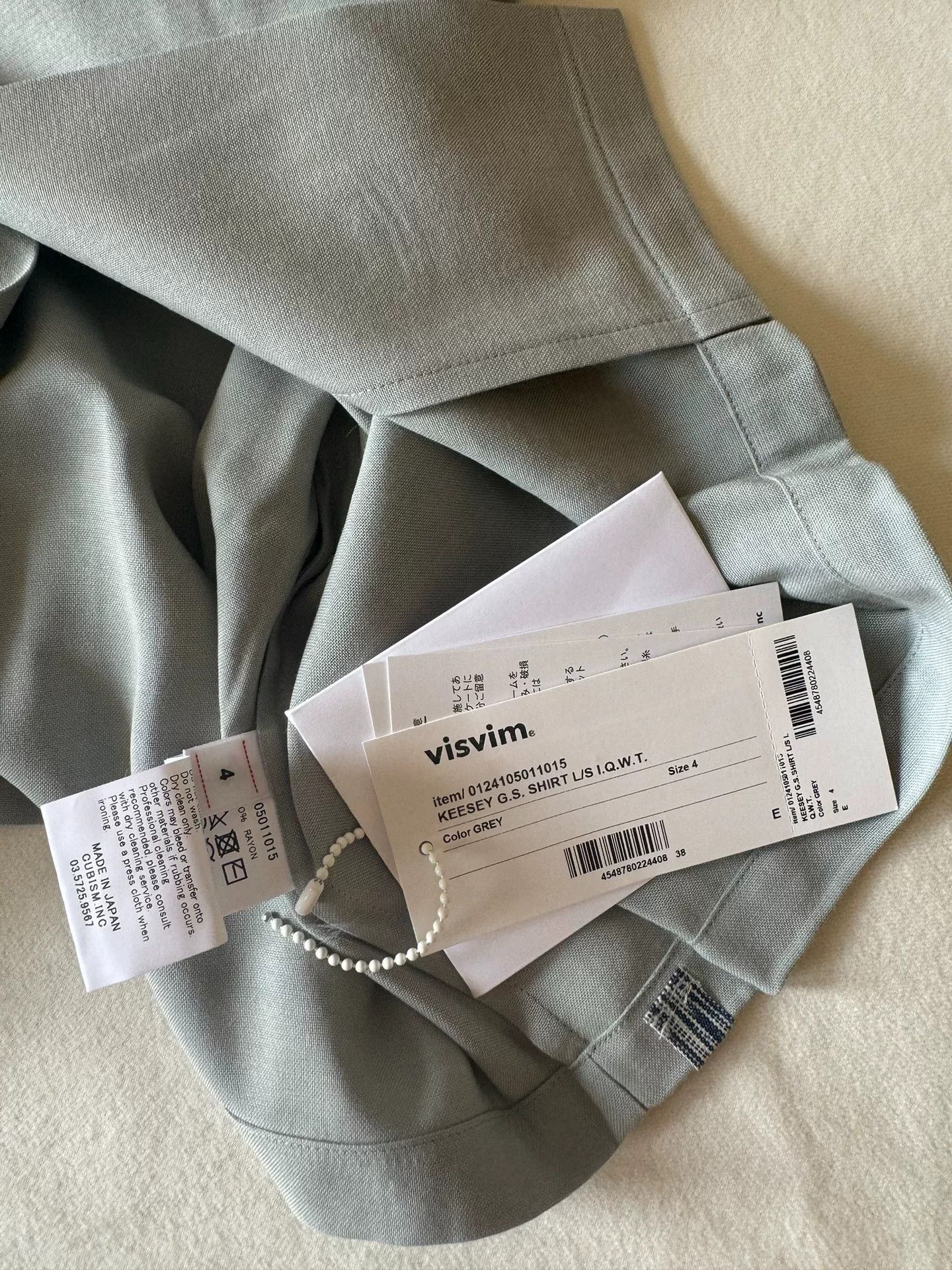 Visvim VISVIM 24SS Keesey G.S. L/S Shirt Size US XL / EU 56 / 4 - 5 Thumbnail