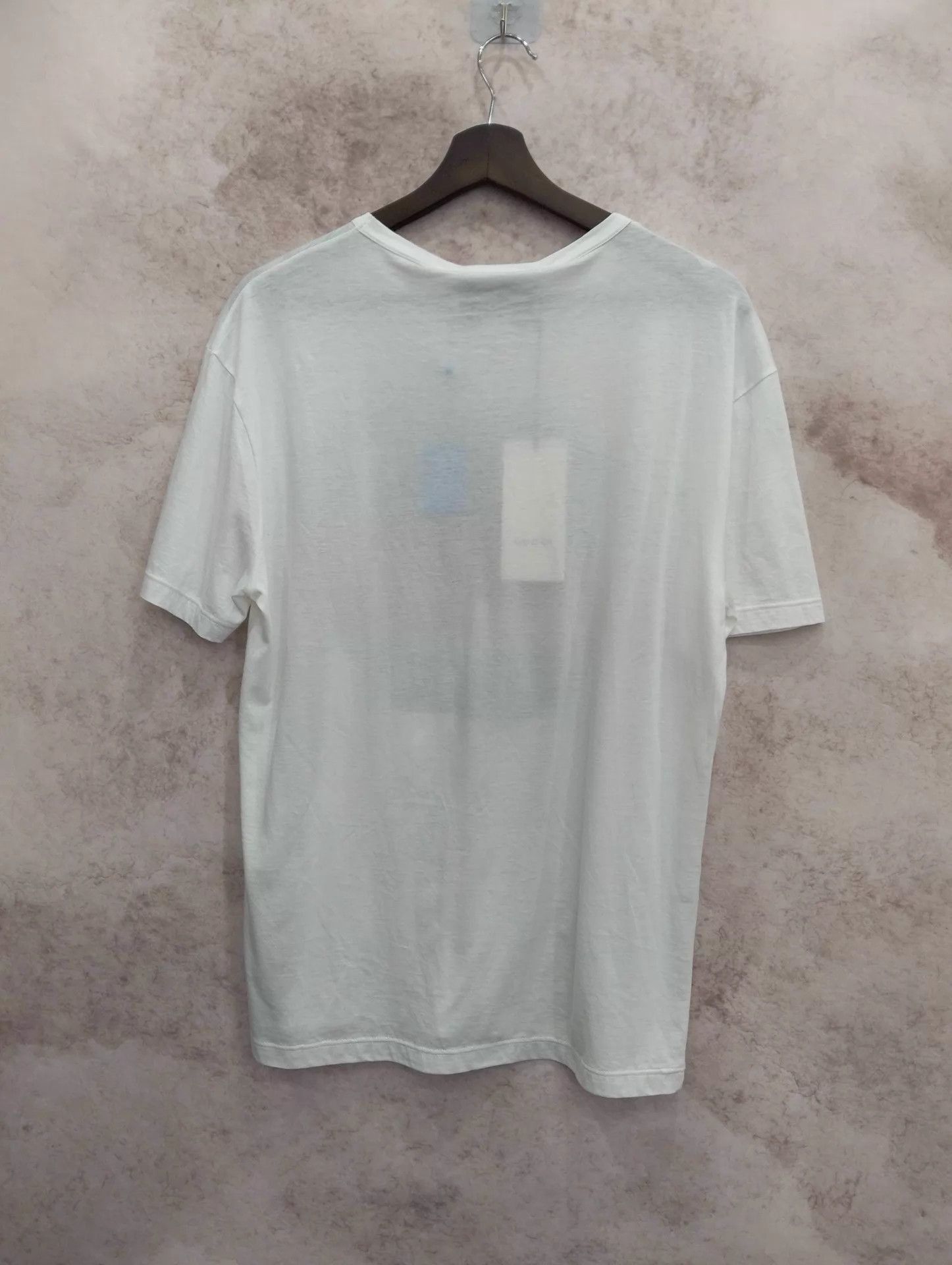 Gucci White Short Sleeve Graphic T-Shirt Size US M / EU 48-50 / 2 - 2 Thumbnail